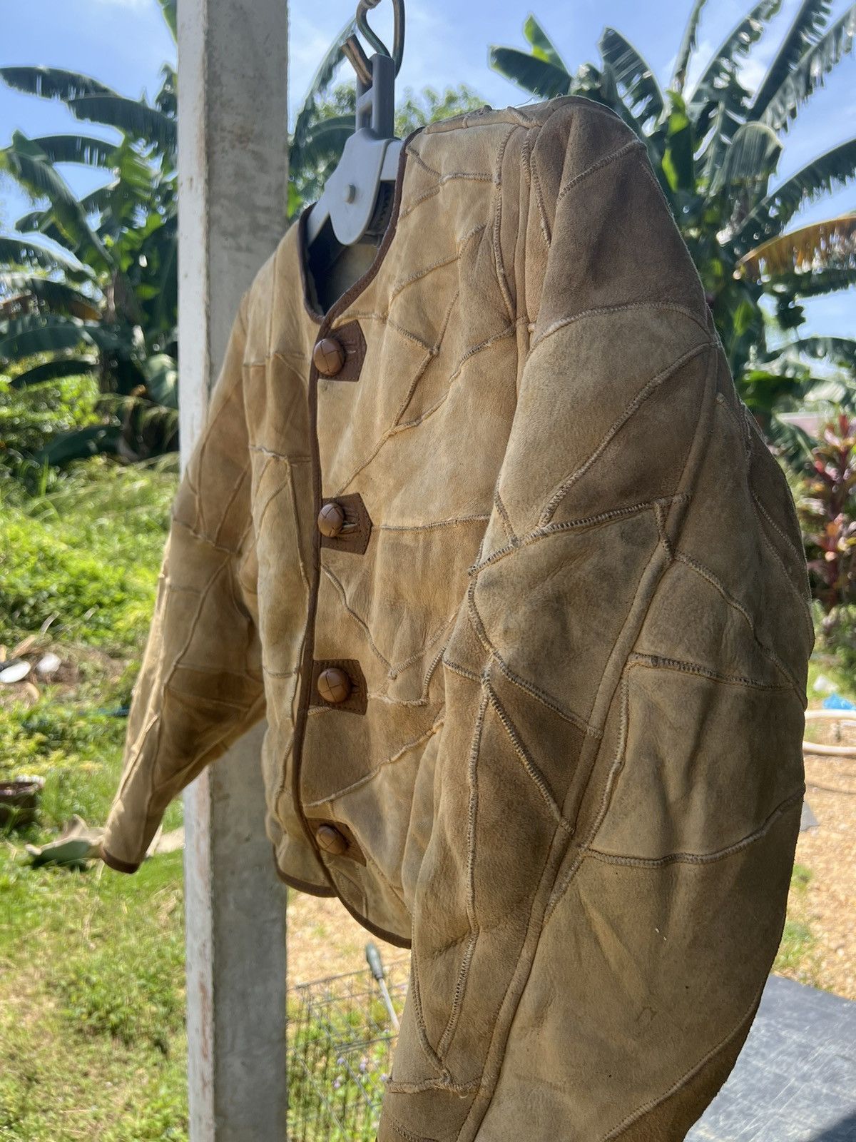 Hai Sporting Gear Vintage Hai Sporting GearIssey SherpaPatchwork LeatherJacket Size US M / EU 48-50 / 2 - 25 Thumbnail