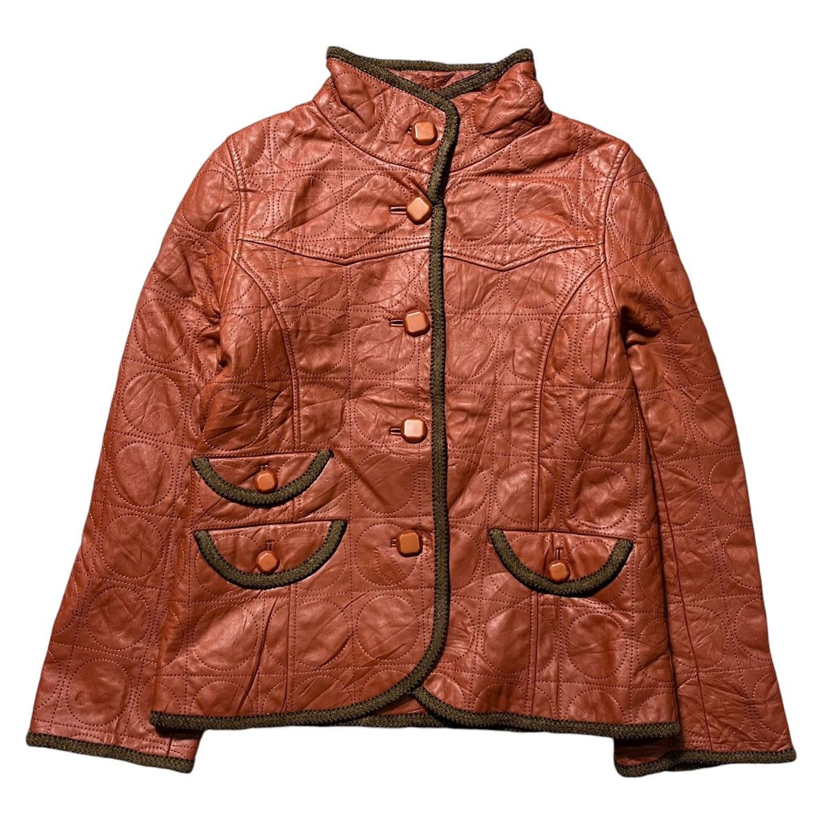 Balmain Vintage Balmain Paris Leather Jacket Size S / US 4 / IT 40 - 1 Thumbnail
