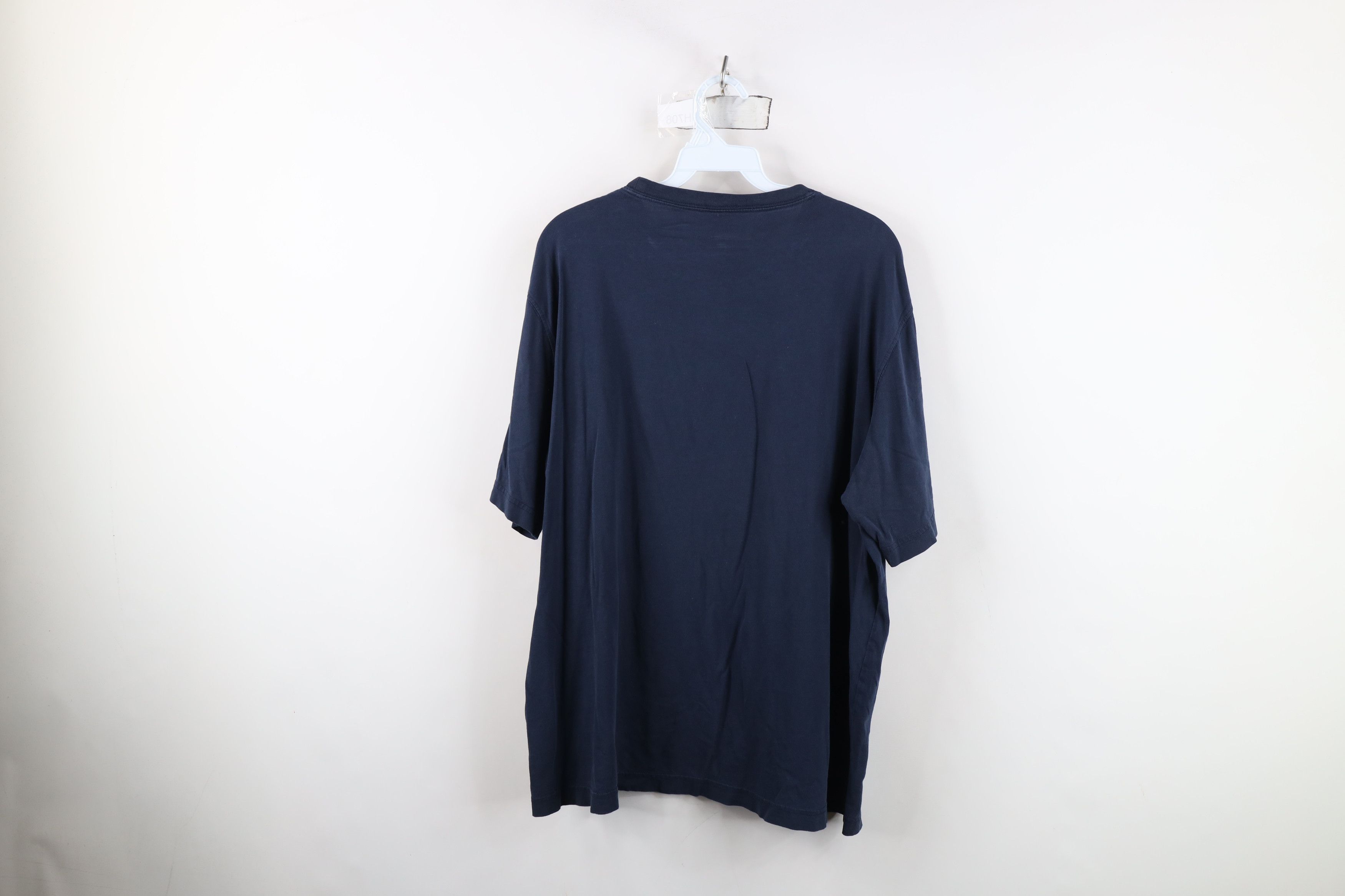 Lands' End Vintage Y2K Lands End Blank Short Sleeve T-Shirt Blue Cotton Size US XL / EU 56 / 4 - 11 Thumbnail