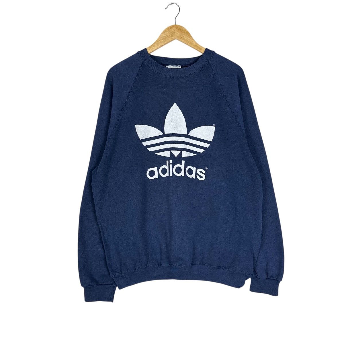 Adidas VINTAGE ADIDAS CREWNECK SWEATSHIRT Size US M / EU 48-50 / 2 - 2 Thumbnail