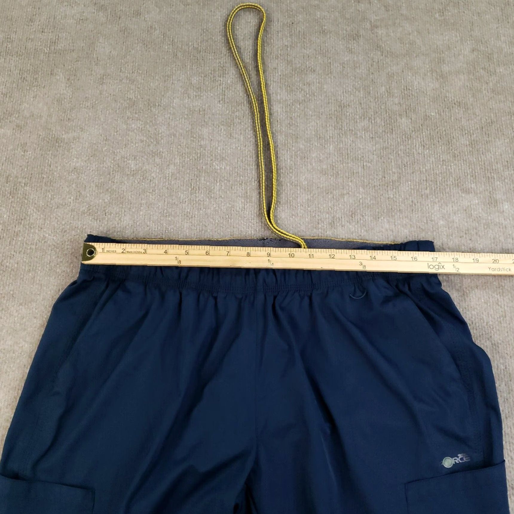 Carhartt VINTAGE Carhartt Cargo Scrub Pants Womens XL Blue Drawstring Stretch Nurse Utility Size 40" / US 18 - 5 Thumbnail