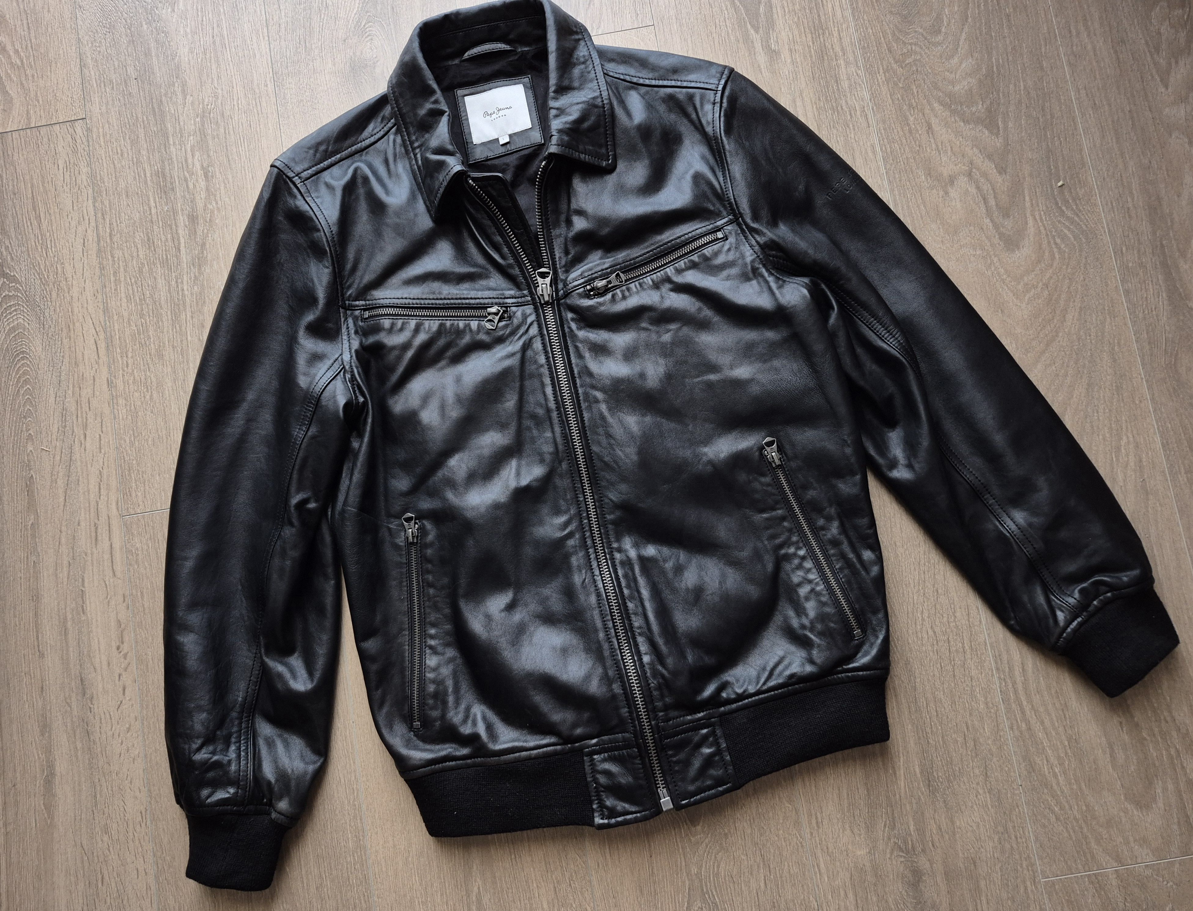 Pepe Jeans Pepe jeans men leather jacket Size US L / EU 52-54 / 3 - 5 Thumbnail