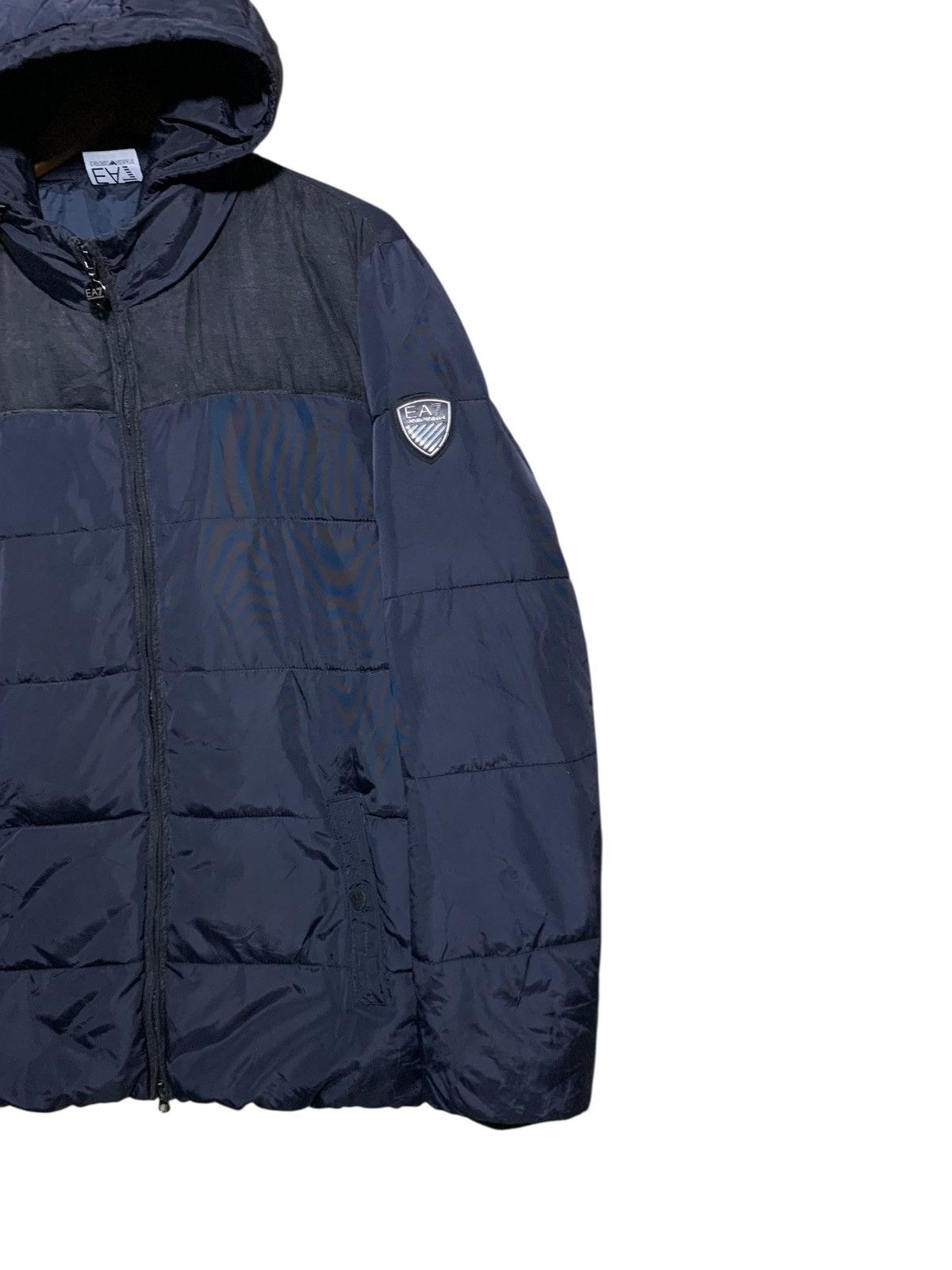 Emporio Armani × Giorgio Armani 🔥EMPORIO ARMANI PUFFER HOODIE JACKETS Size US M / EU 48-50 / 2 - 3 Thumbnail