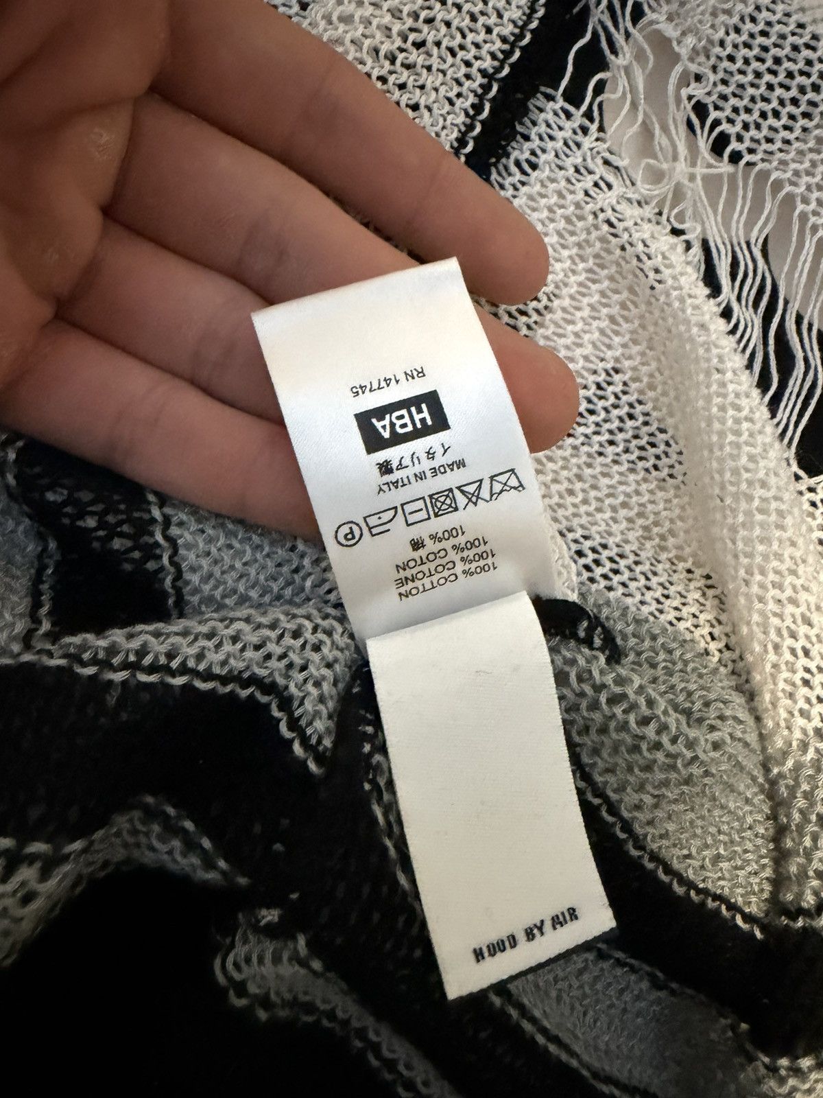 Hood By Air Hood By Air FW15 Runway "Daddy" Knit Size US M / EU 48-50 / 2 - 8 Thumbnail