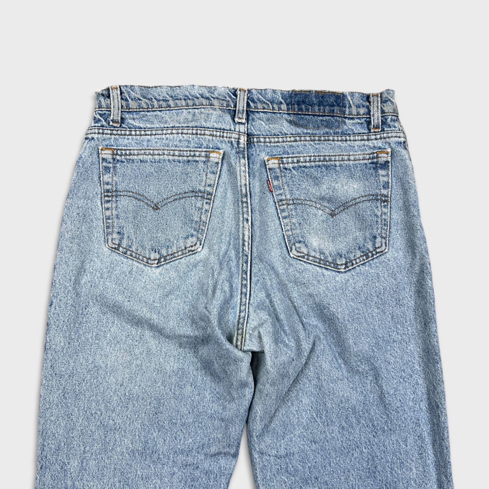 Levi's × Levi's Vintage Clothing Levi's Jeans 34x30 Baggy Relaxed Taper USA 90s Denim Pants Size US 34 / EU 50 - 6 Thumbnail