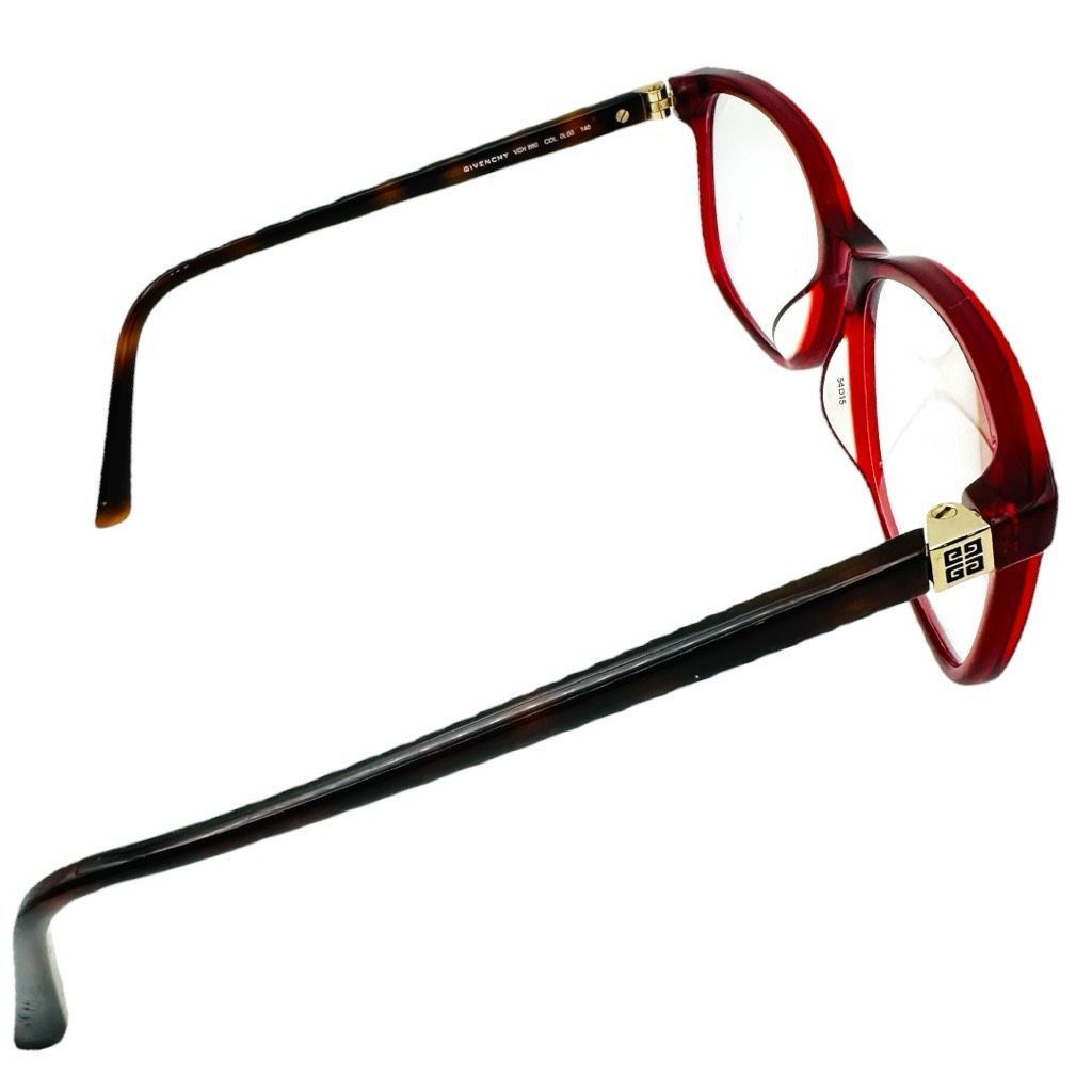 Givenchy GIVENCHY VGV 860 0L00 Red Tortoiseshell Prescription Frames Luxury Designer Glasses Made In Italy Size ONE SIZE - 2 Thumbnail