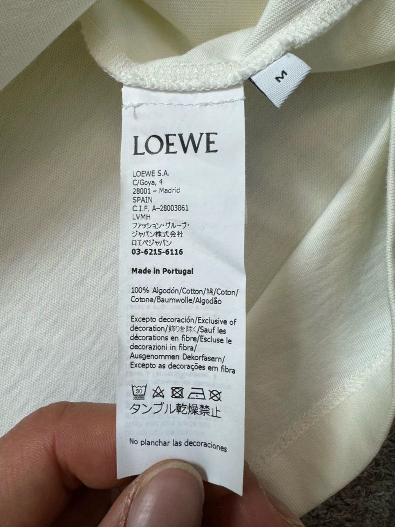 Loewe LOEWE Colorful embroidered letter logo short sleeve T-shir Size M / US 6-8 / IT 42-44 - 5 Thumbnail