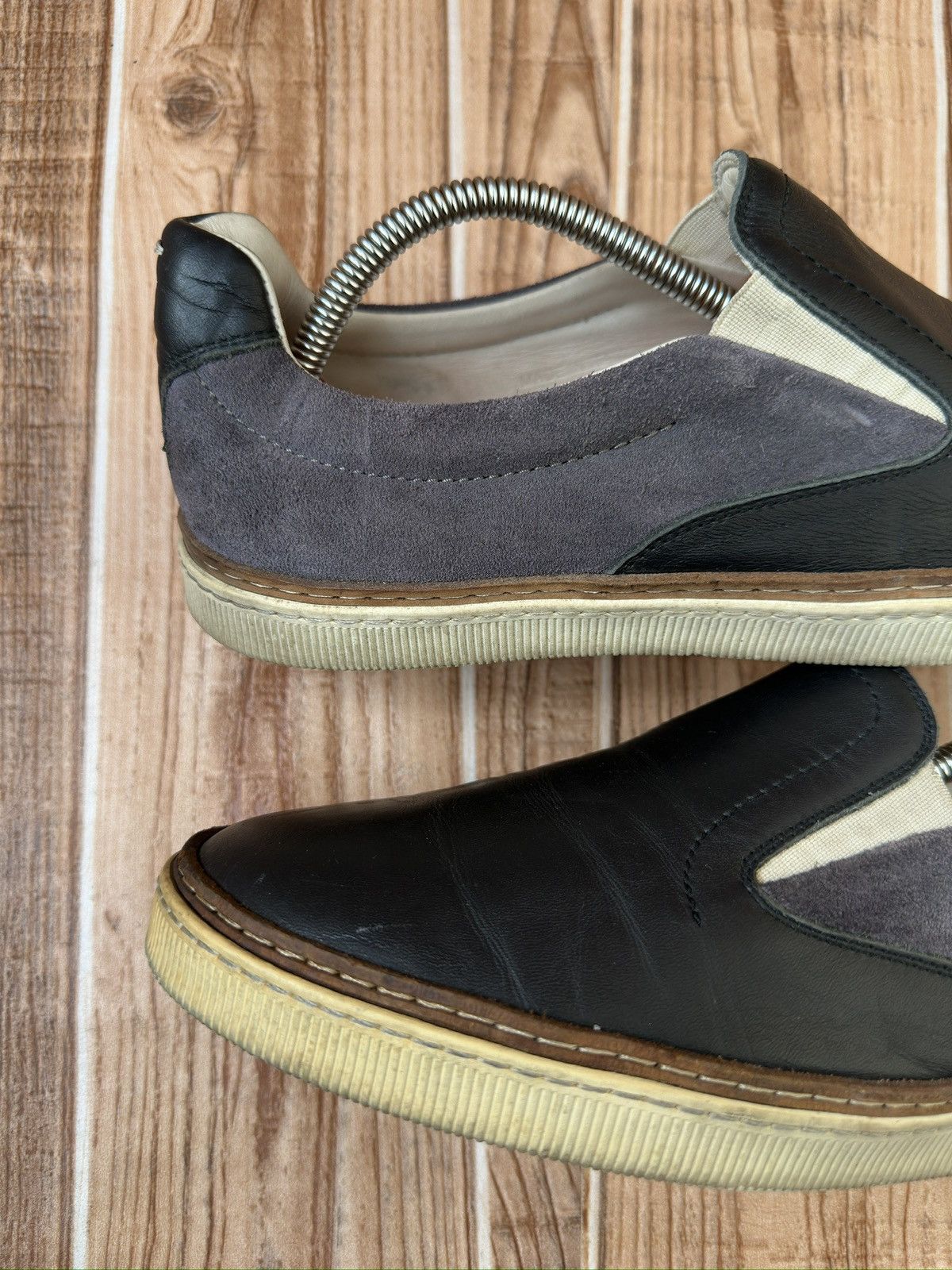 Maison Margiela Maison Martin Margiela Ss15 Slip On Black Leather Suede. Size US 9 / EU 42 - 9 Thumbnail