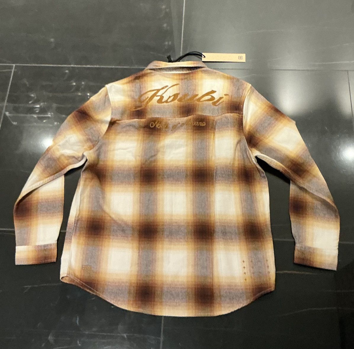 Ksubi Ksubi CA rosebowl long sleeve shirt in burnt orange Size US L / EU 52-54 / 3 - 4 Thumbnail