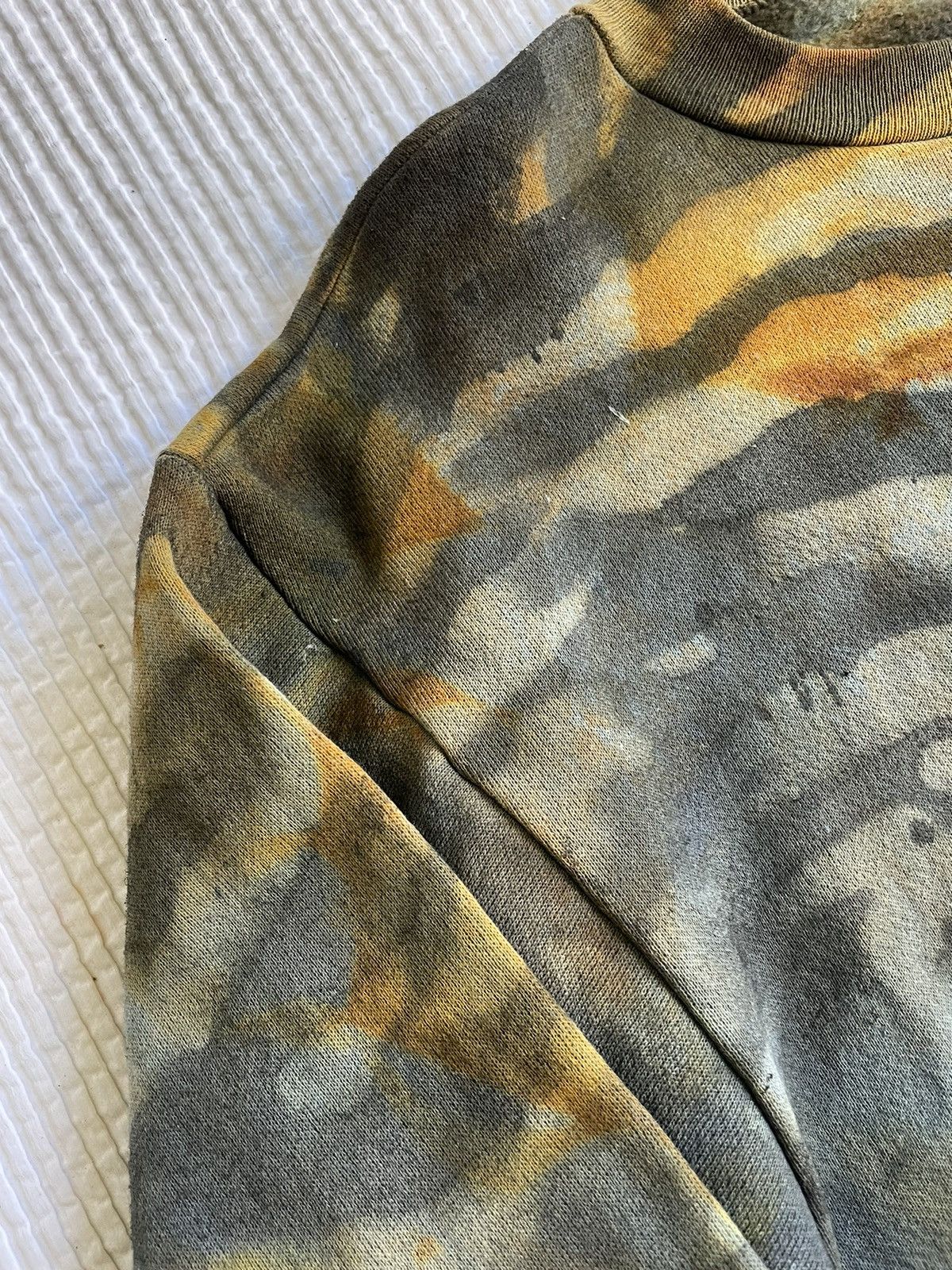 Handmade Rust Indigo Tiger Hand Camo Crewneck Size US L / EU 52-54 / 3 - 8 Thumbnail