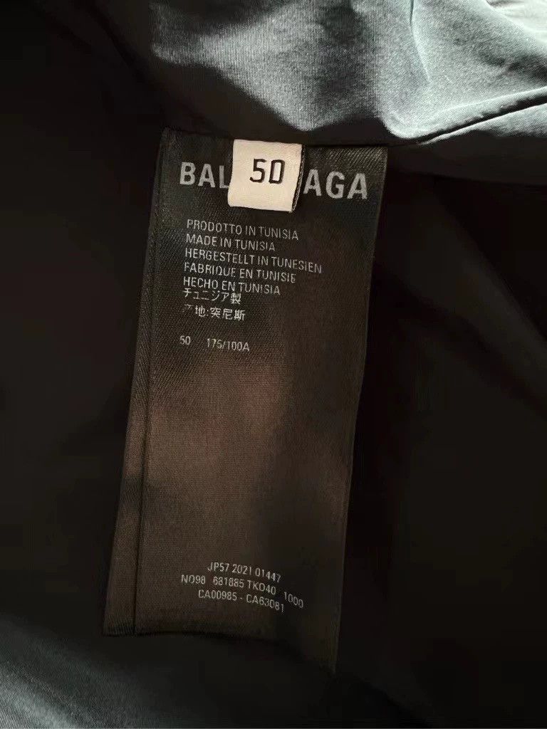 Balenciaga Balenciaga Bullet screen full of LOGO cotton-padded jacket Size US M / EU 48-50 / 2 - 6 Thumbnail
