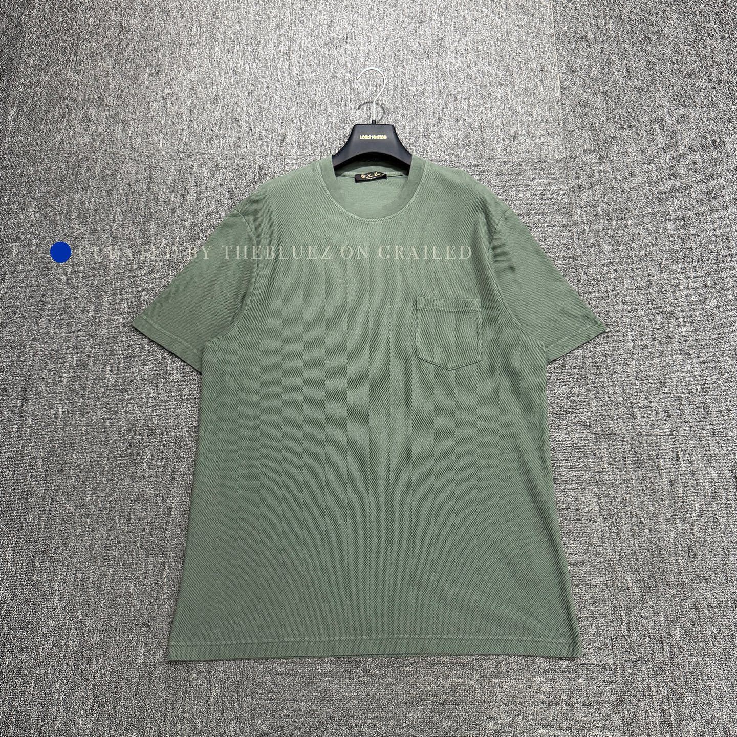 Loro Piana Green Short Sleeve Pocket Shirt Size US XL / EU 56 / 4 - 1 Thumbnail