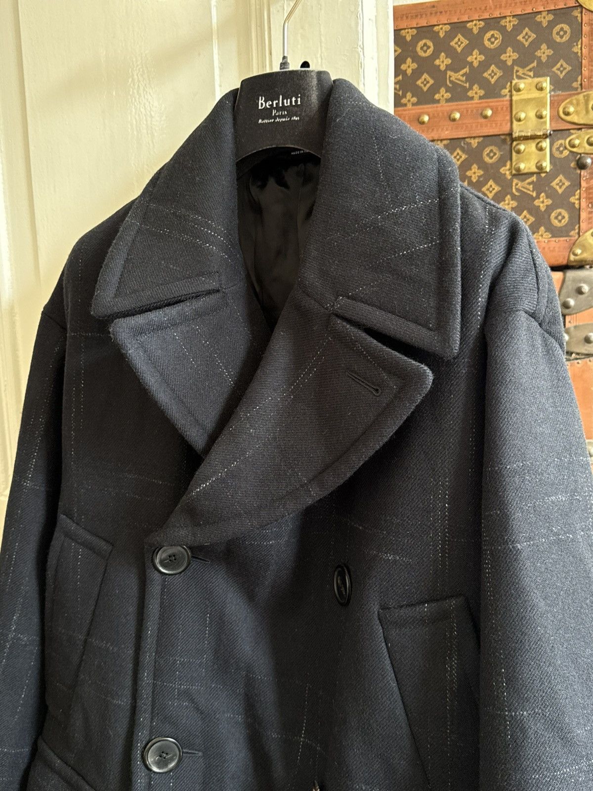 Hermes $10.000 Cashmere Hermès Military FW23 Runway Overcoat 48 M L Size US M / EU 48-50 / 2 - 13 Thumbnail