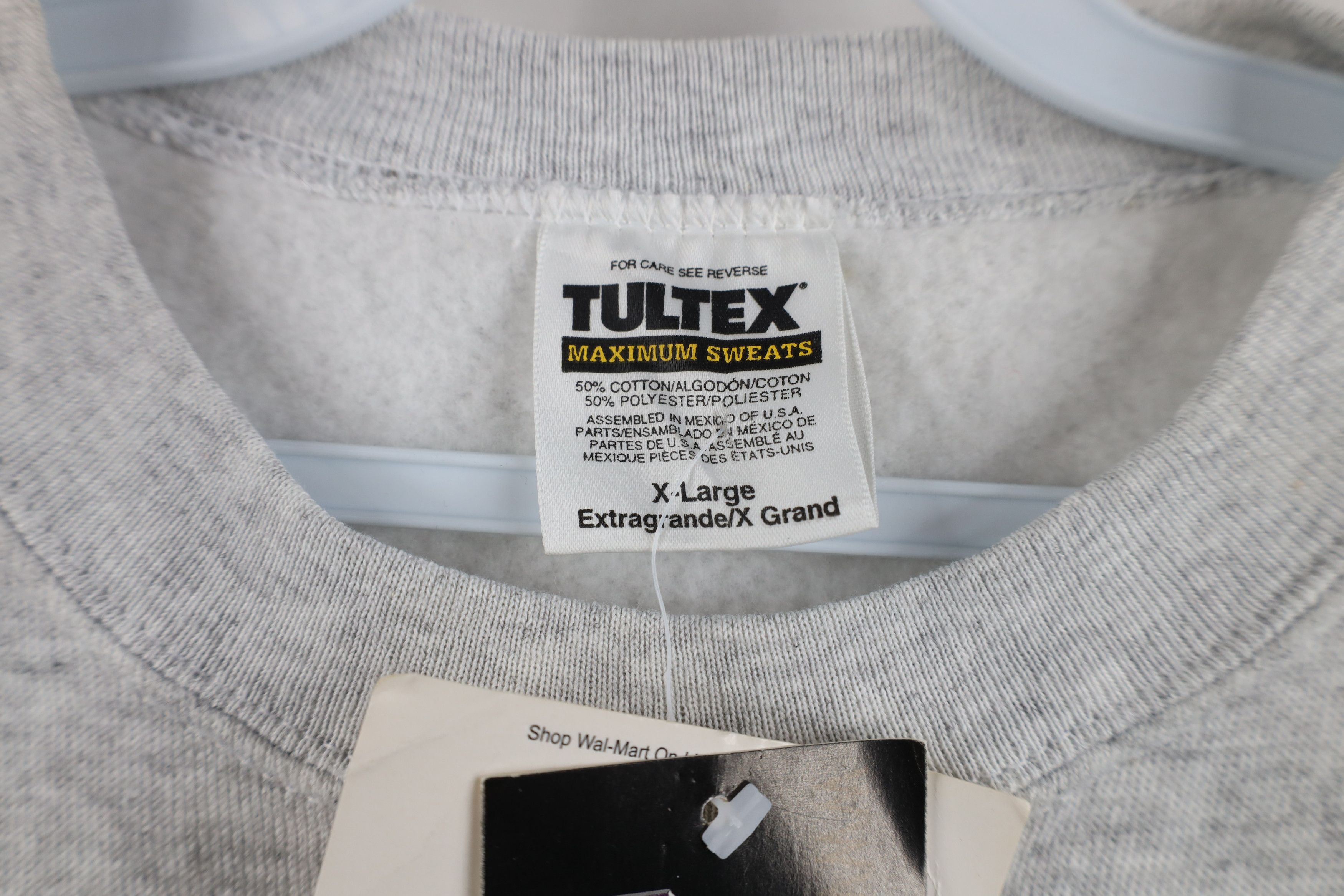 Vintage Deadstock Vintage Y2K Millennium Sweatshirt Heather Gray Size US XL / EU 56 / 4 - 4 Thumbnail