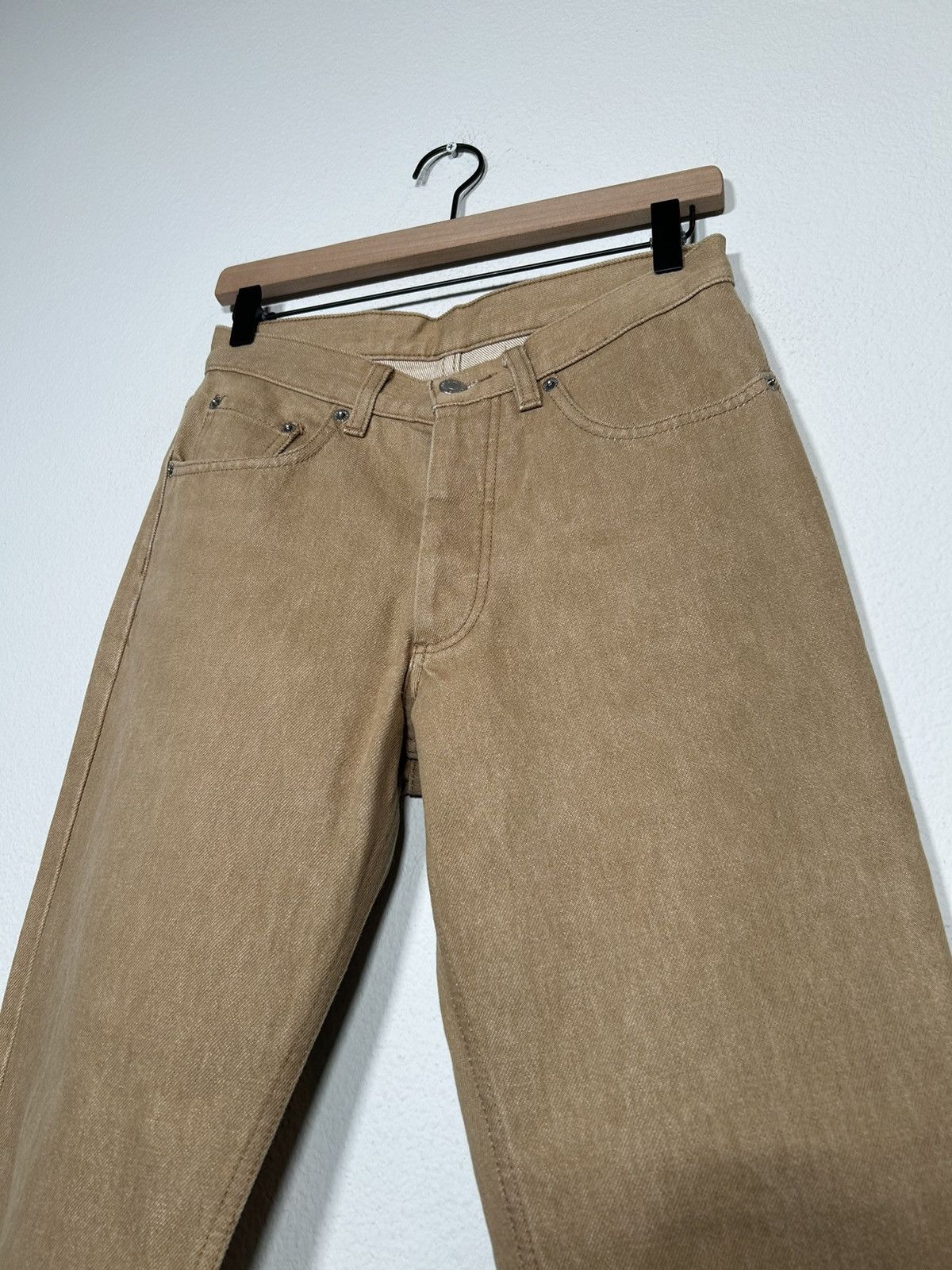 Helmut Lang 00’s Classic Denim Turn up jeans Size US 28 / EU 44 - 2 Thumbnail