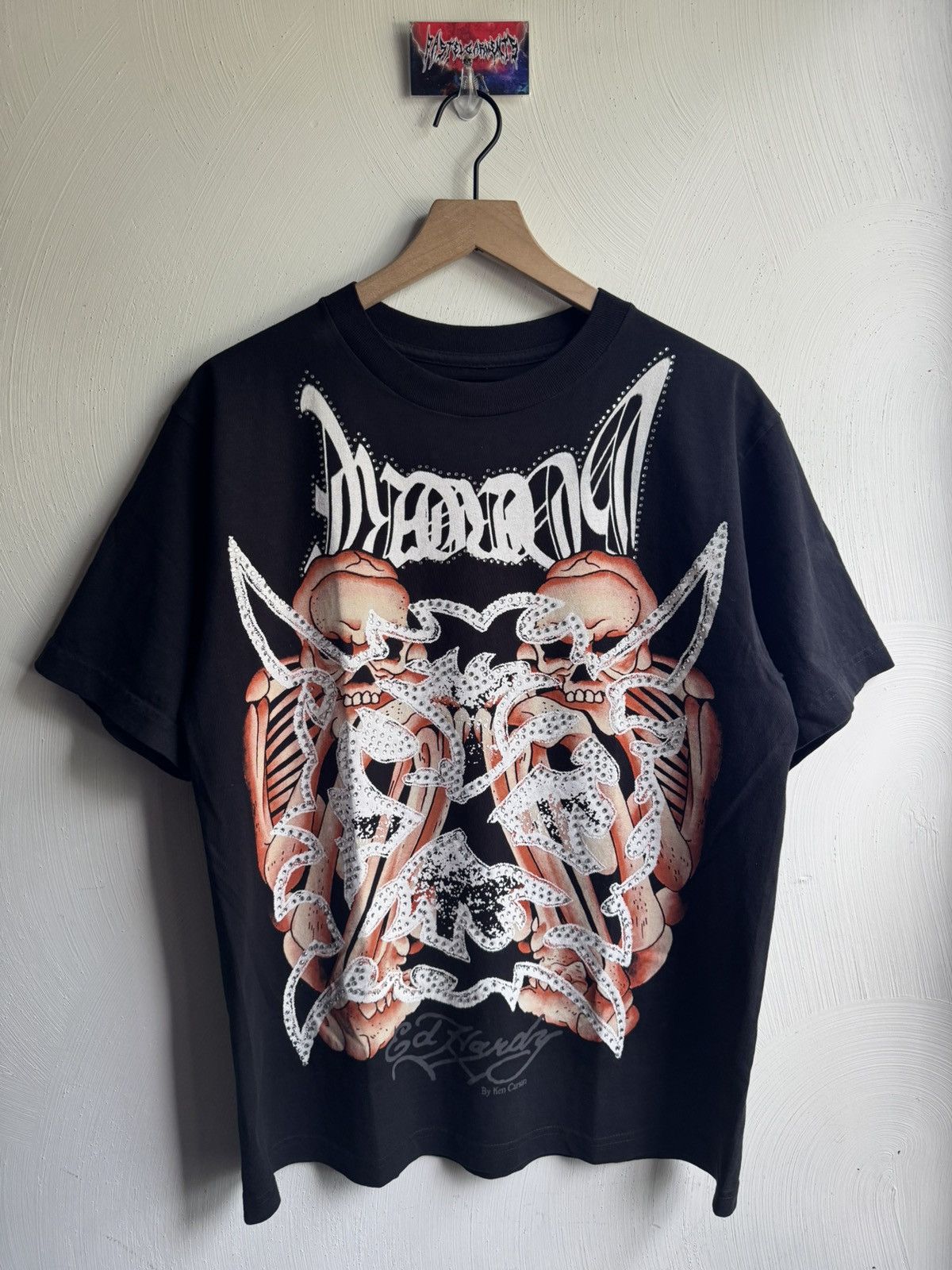 Ed Hardy × Ken Carson Ken Carson Ed Hardy Complexcon Hardcore Tee Black Size US M / EU 48-50 / 2 - 1 Thumbnail