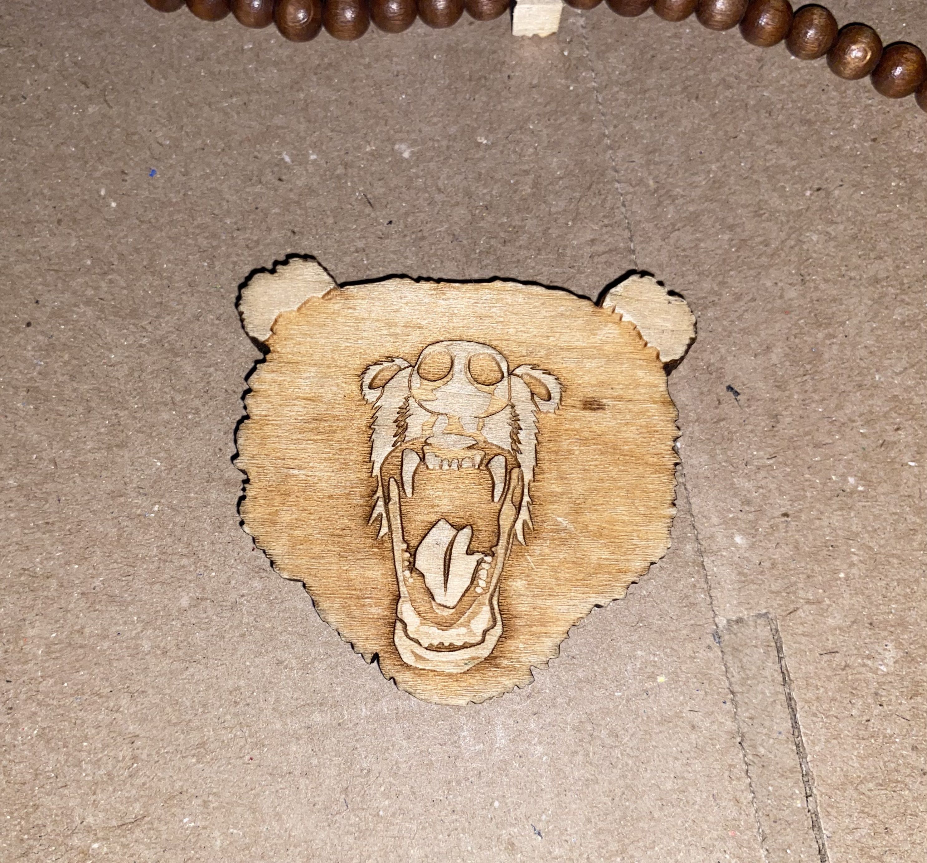 Goodwood NYC × Vintage Good Wood New York NYC Grizzly Bear Chain Necklace Supreme ! Size ONE SIZE - 2 Thumbnail
