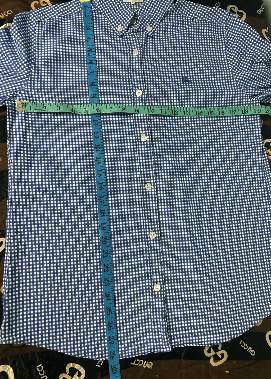 Burberry × Designer 🔥🔥BURBERRY SHIRT BUTTON UPS PLAID Size US L / EU 52-54 / 3 - 11 Thumbnail