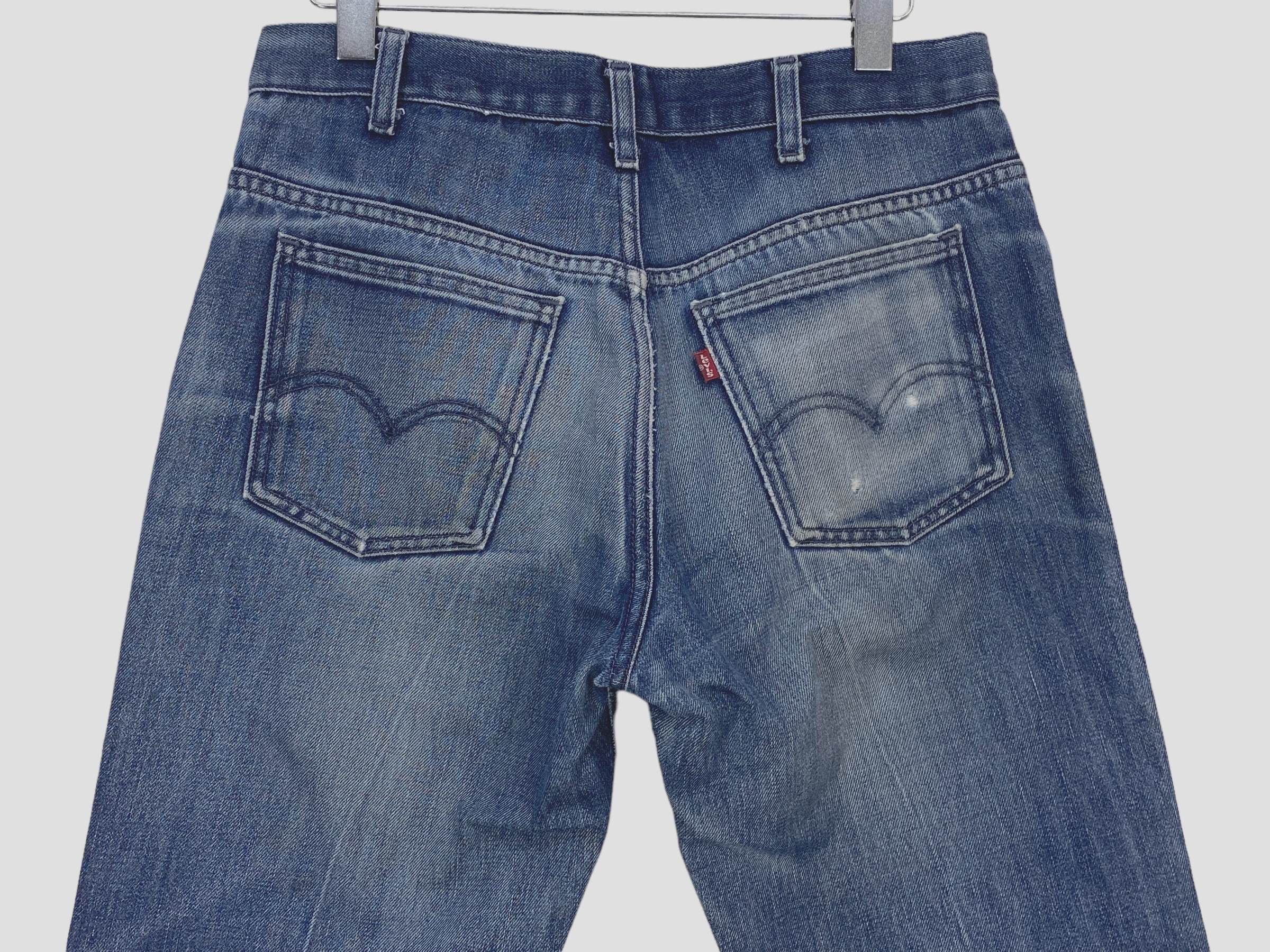 Levi's × Levi's Vintage Clothing Levis Sta-Prest Jeans Light Wash Jeans Size US 31 - 6 Thumbnail