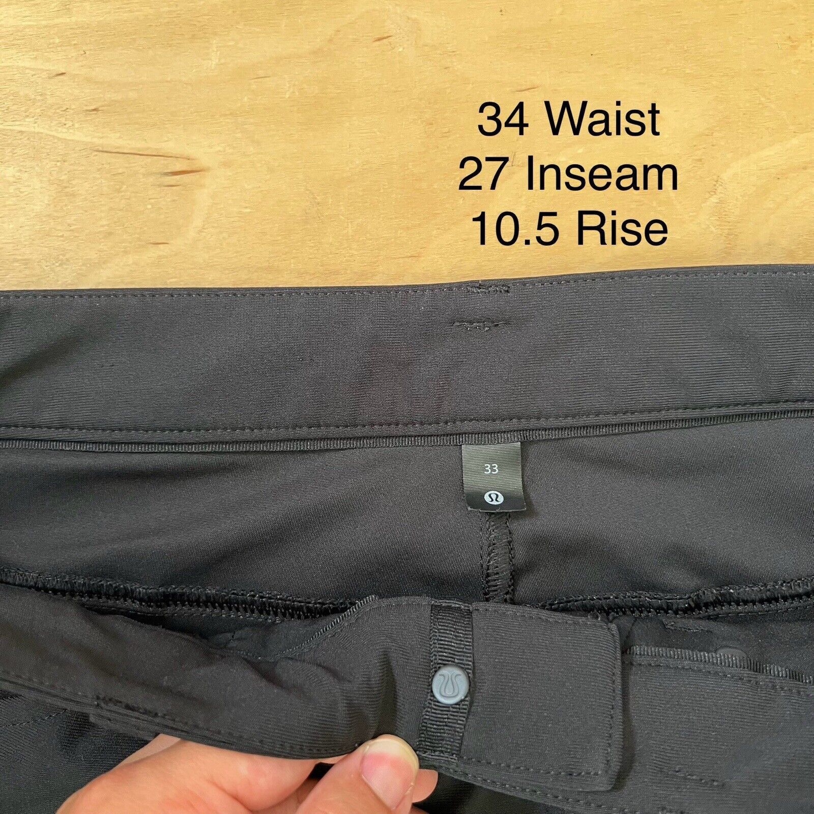 Lululemon Lululemon ABC Pants 34 Black Athleisure Casual Workwear Size US 34 / EU 50 - 5 Thumbnail