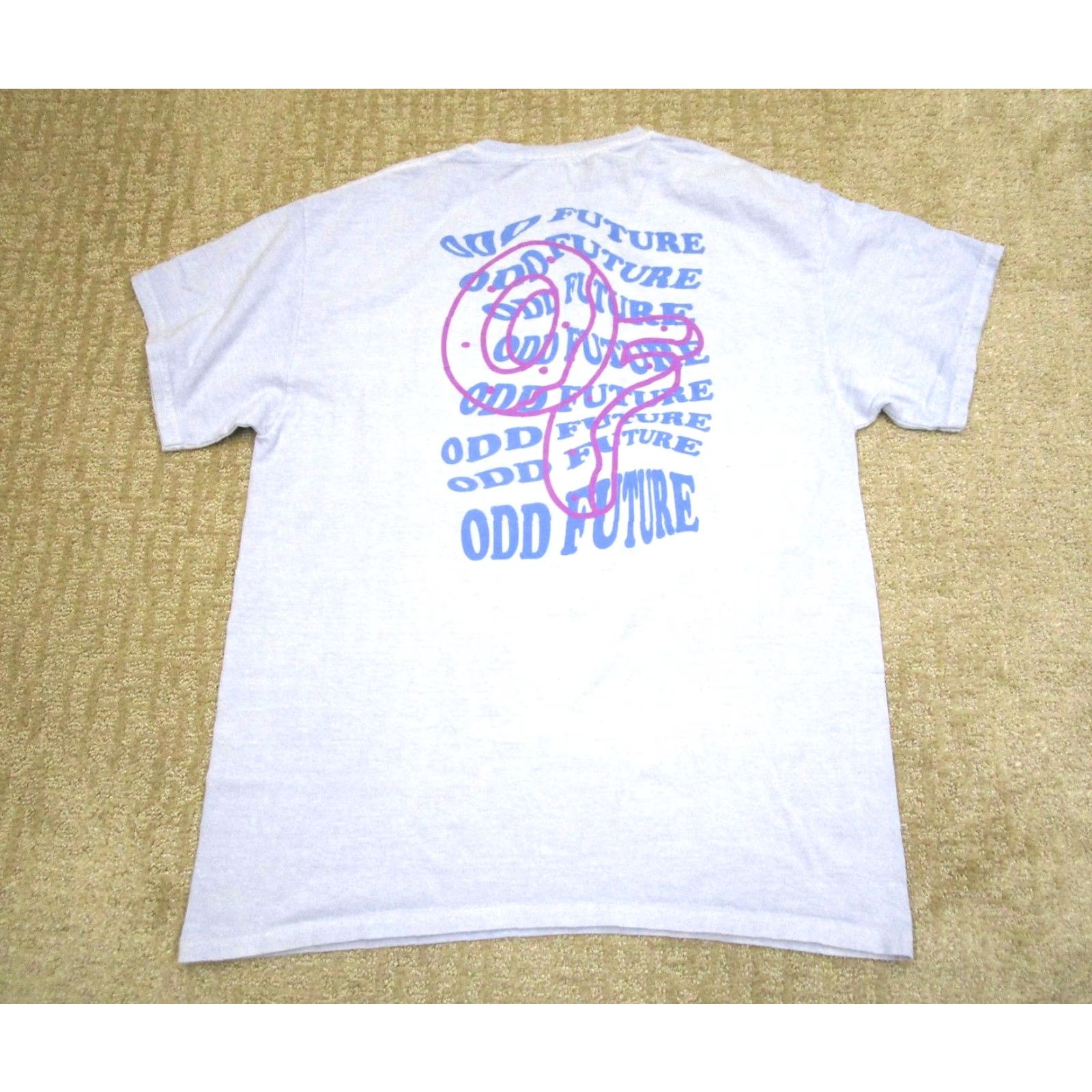 Odd Future Odd Future Shirt Mens Large Light Blue OF Donut Logo Graphic Tee OFWGKTA T-Shirt Logo 2010s Hip Hop Streetwear Men Size US L / EU 52-54 / 3 - 5 Thumbnail