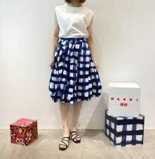 Japanese Brand × Marni × Uniqlo Nwt Uniqlo x marni balloon shape skirt women size s Size 29" - 7 Thumbnail