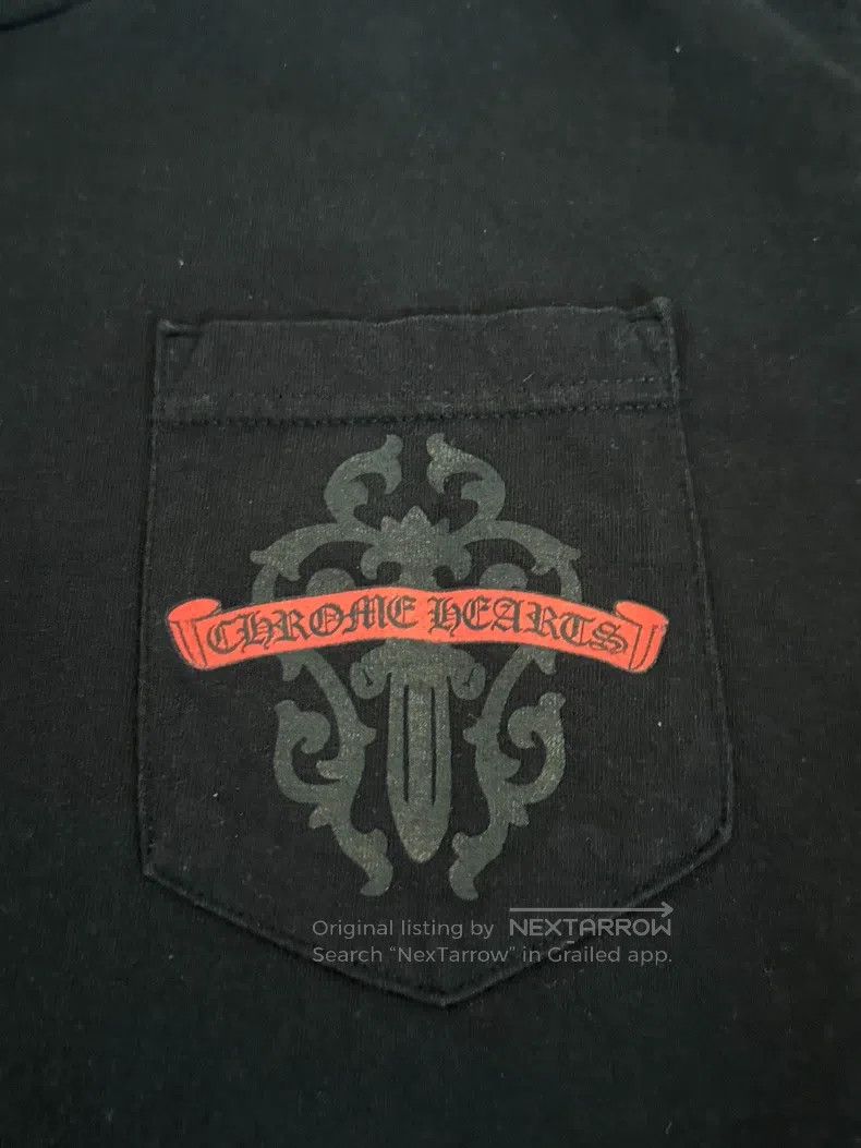 Chrome Hearts CHROME HEARTS Size M Red scroll full of cross flower big sw Size US M / EU 48-50 / 2 - 6 Thumbnail