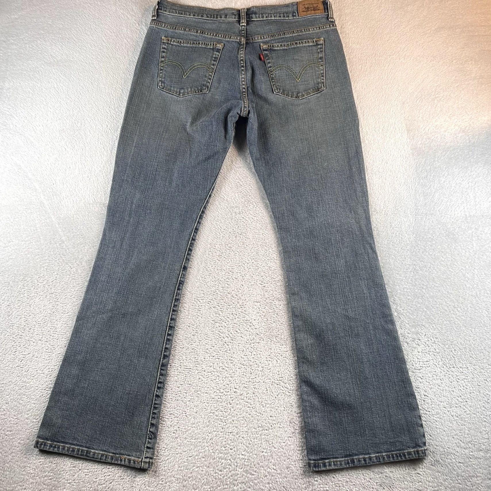 Levi's VINTAGE Levi's 515 Jeans Women 10 M 32x30 Blue Bootcut 5-Pocket Denim 100% Cotton Regular Cowboy USA Men? Size 32" / US 10 / IT 46 - 2 Thumbnail