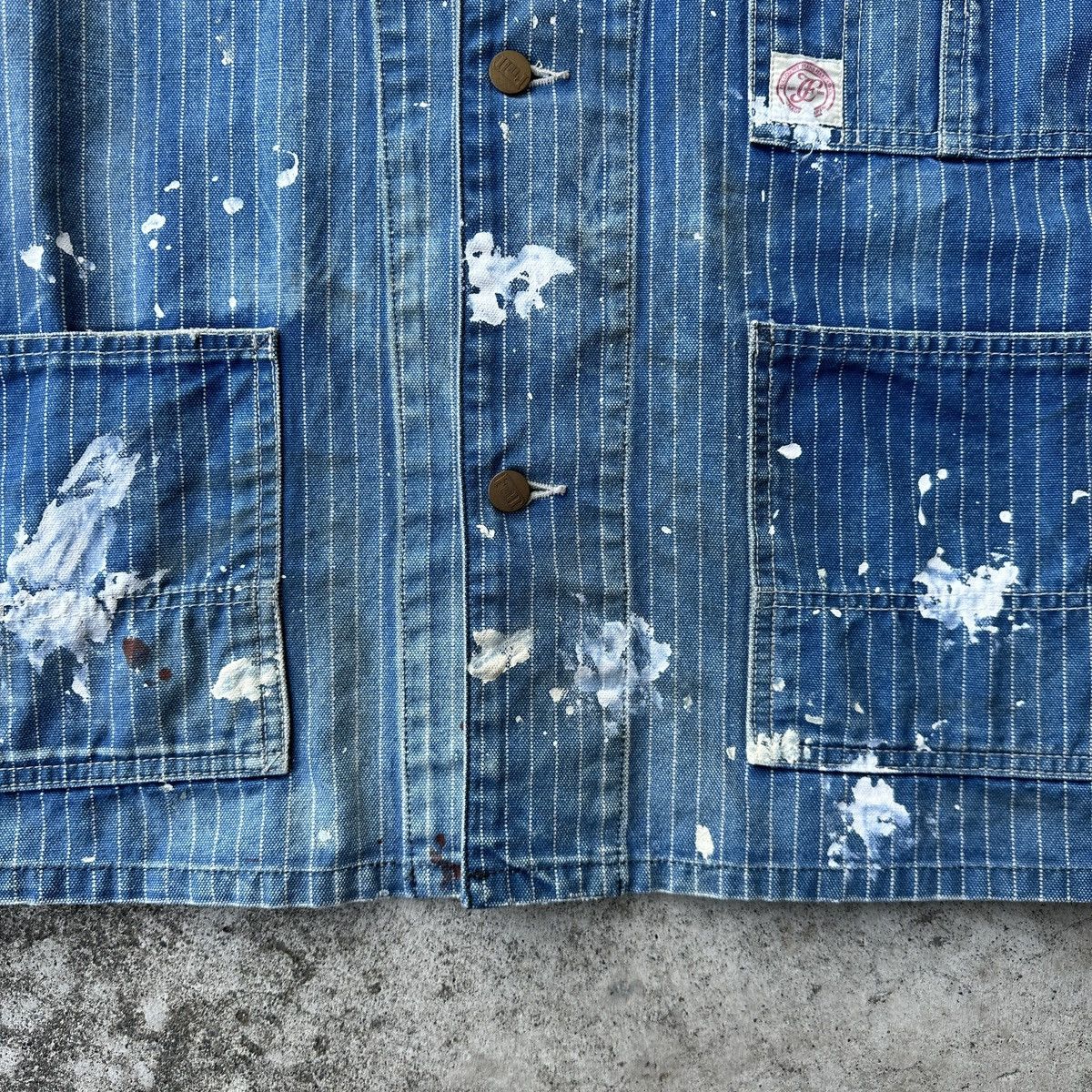Full Count & Co. Fullcount Wabash Stifel Painter Painter Chore Coat jacket Size US M / EU 48-50 / 2 - 3 Thumbnail