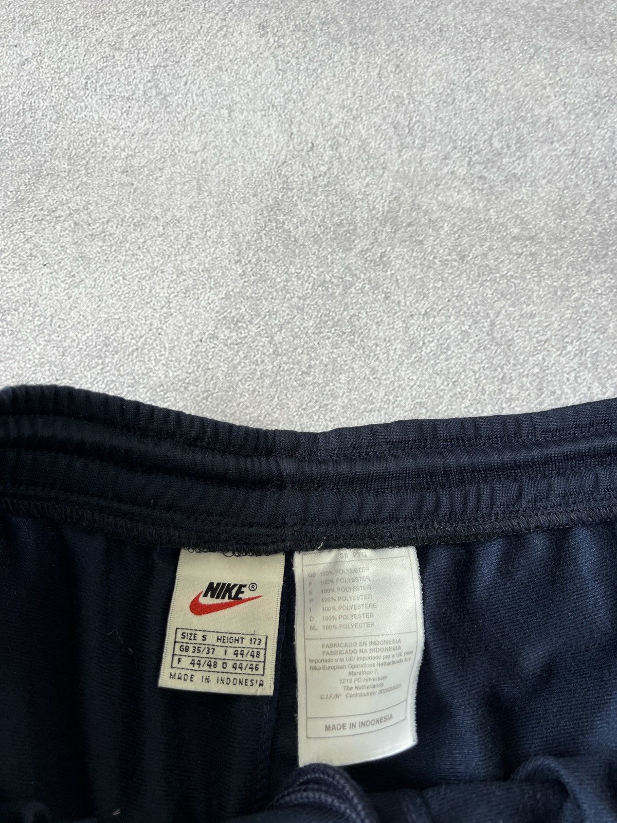 Nike × Vintage Vintage Nike Tracksuit Blue Yellow Retro Style Big Logo Size US S / EU 44-46 / 1 - 19 Thumbnail