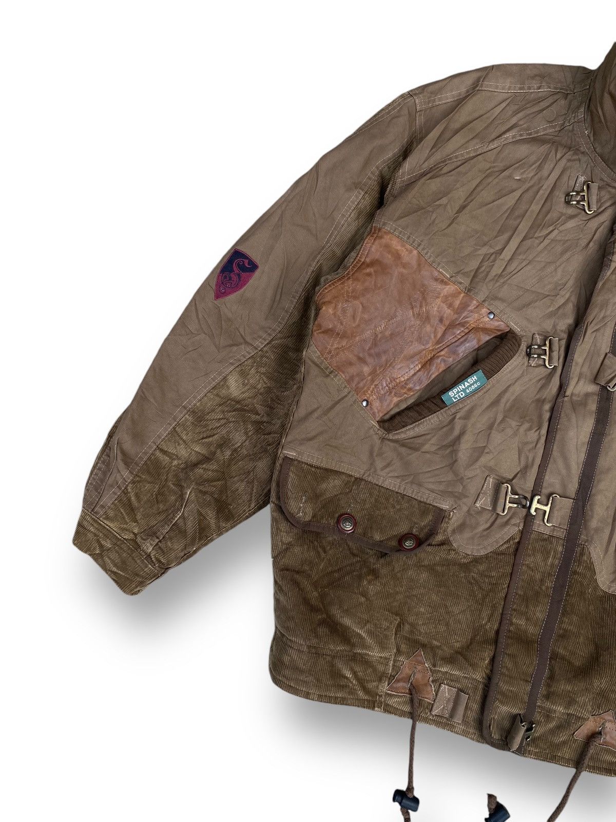 Designer × Vintage Vintage Spinash LTD Tactical Bomber Style Jacket. #D5 Size US M / EU 48-50 / 2 - 3 Thumbnail