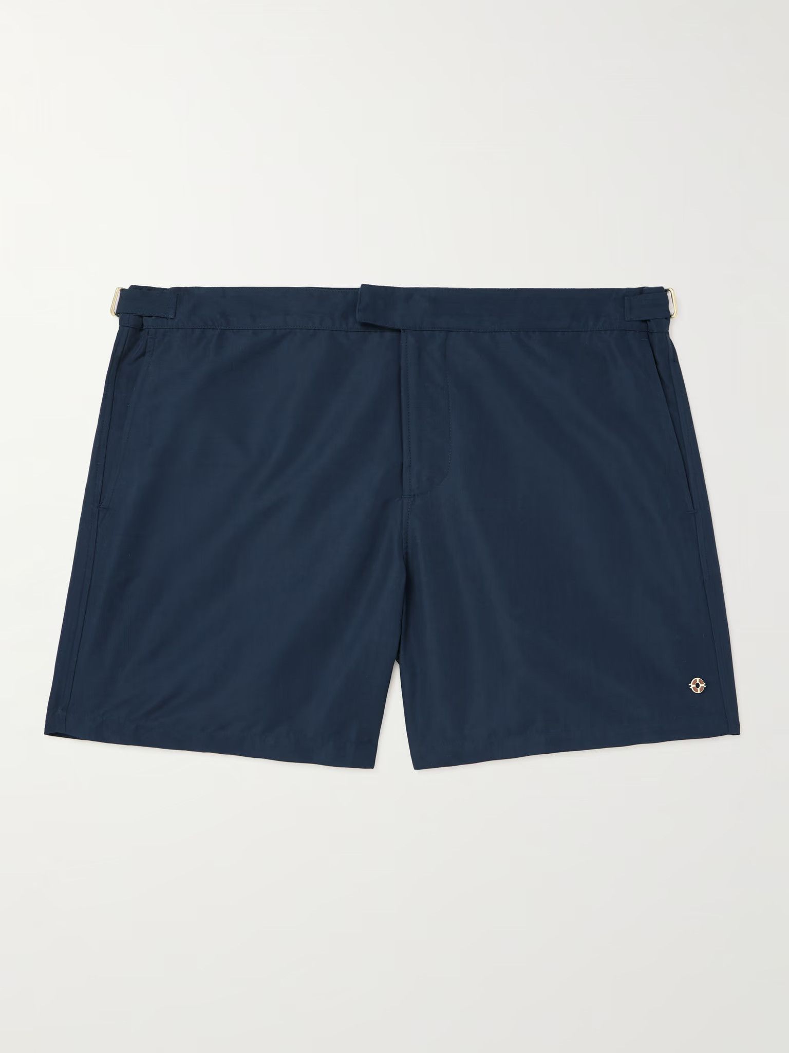 Loro Piana o1srvl11e1024 Schooner Straight Swim Shorts in Navy Blue Size US 32 / EU 48 - 1 Thumbnail