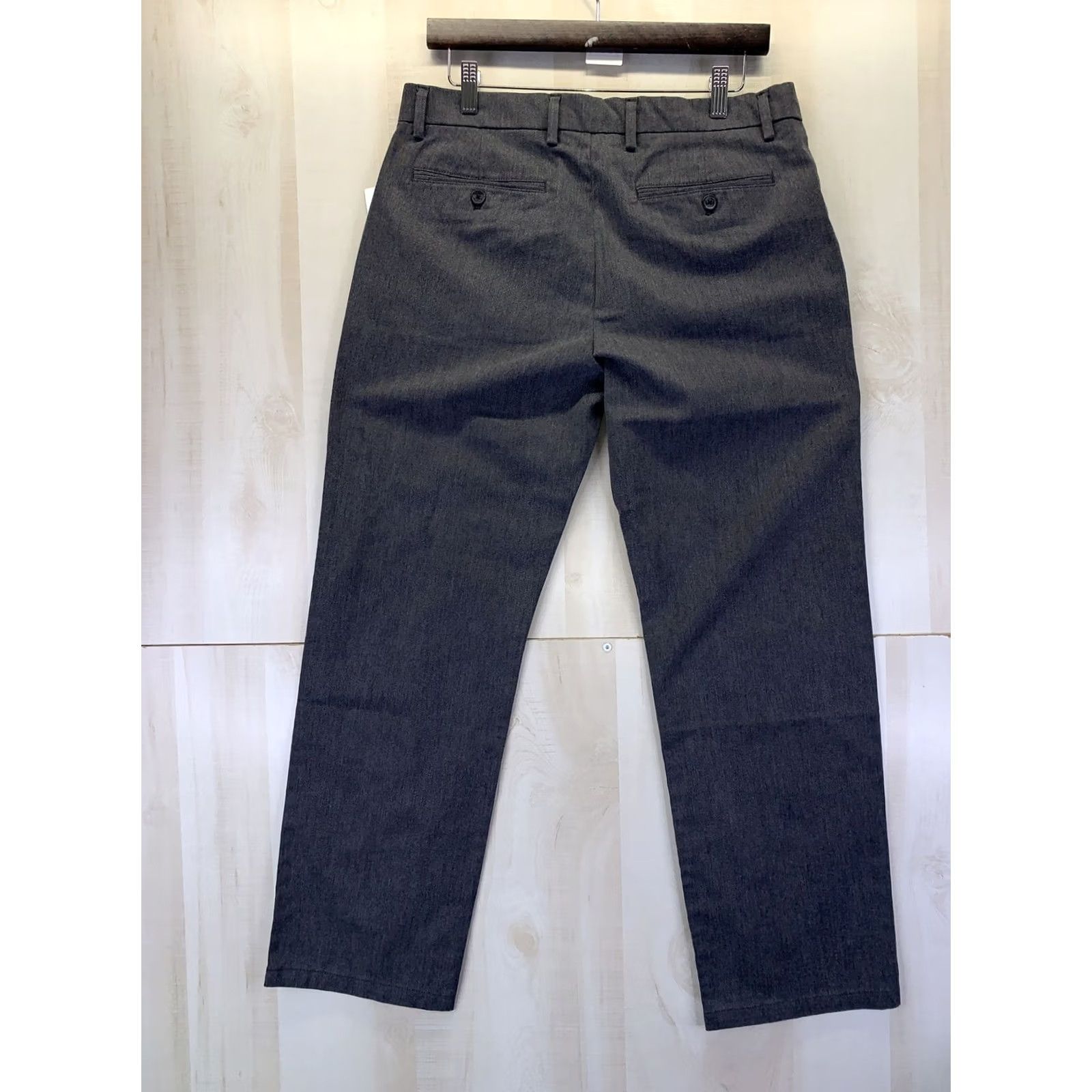Old Navy Old Navy Mens Dress Pants Gray 32x30 Ultimate Loose Built In Flex Tapered Front Zip Pockets 30 Inseam Regular A95 Size US 32 / EU 48 - 5 Thumbnail