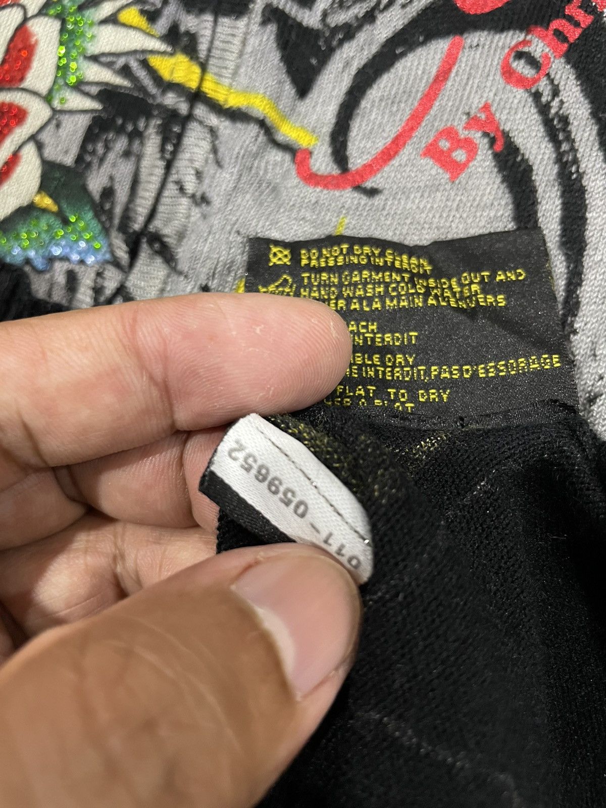Christian Audigier Ed Hardy By Christian Audigier Sleeveless Hooded Sweatshirt Size M / US 6-8 / IT 42-44 - 25 Thumbnail