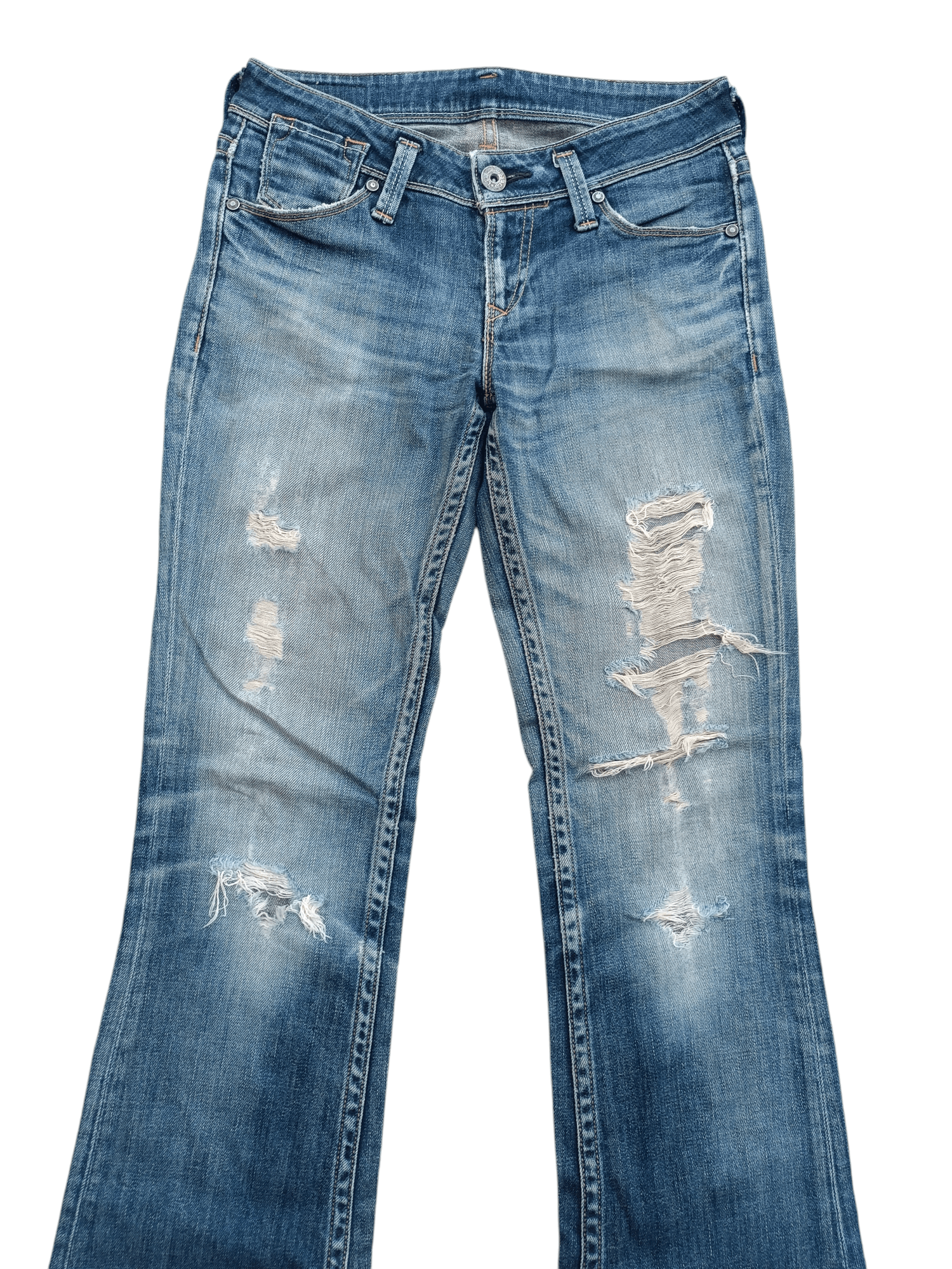 Levi's × Levi's Vintage Clothing × Vintage Vintage Levis Flared Faded Washed Distressed Denim E018 Size US 30 / EU 46 - 13 Thumbnail