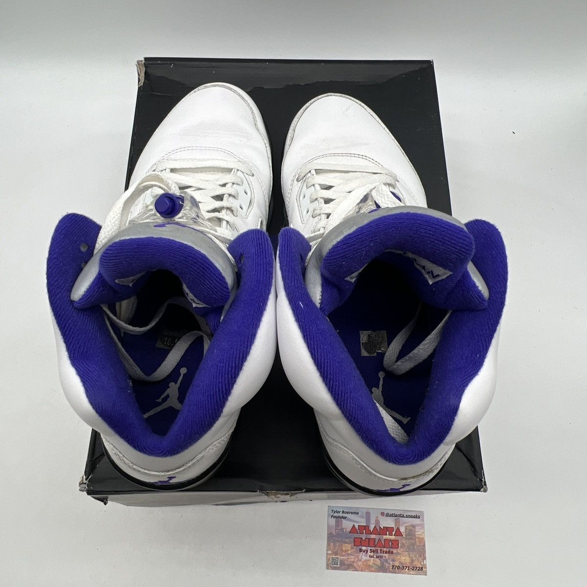 Jordan Brand Air Jordan 5 concord Size US 10.5 / EU 43-44 - 7 Thumbnail