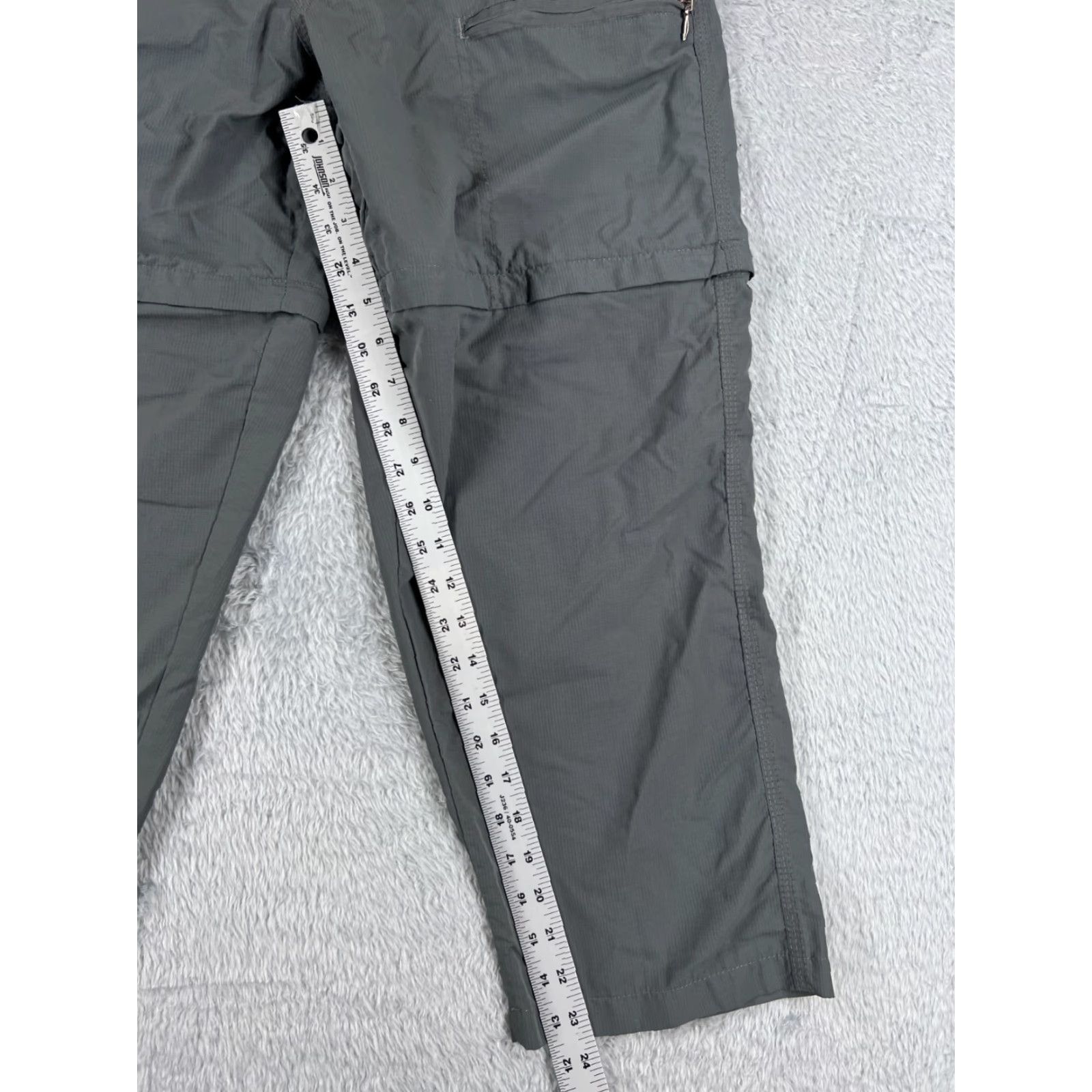 Vintage Stillwater Supply Co Pants Men 30 Gray Convertible Cargo 100% Nylon 34x24 Pants Size US 30 / EU 46 - 7 Thumbnail