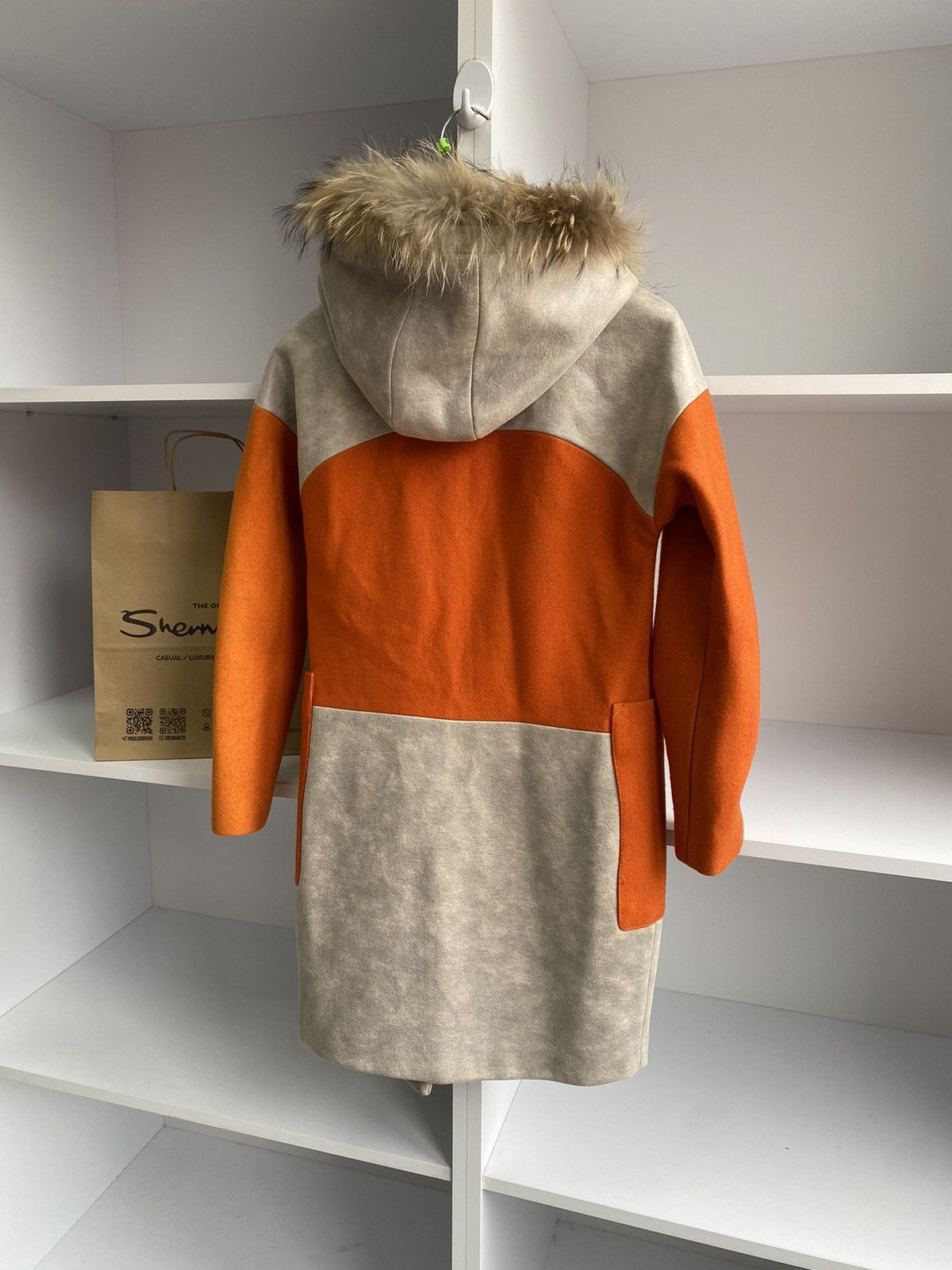 Marni × Vintage Vintage Marni Women’s Street wear Luxury Coat with fur Size S / US 4 / IT 40 - 14 Thumbnail