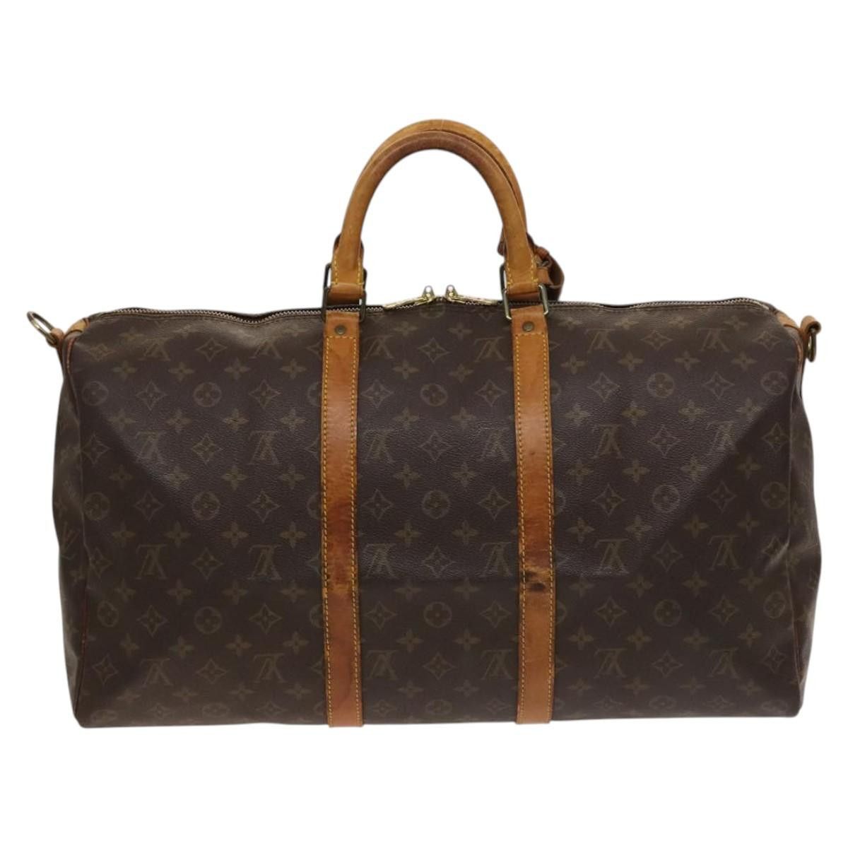 Louis Vuitton LOUIS VUITTON Monogram Keepall Bandouliere 50 Boston Bag Size ONE SIZE - 2 Thumbnail
