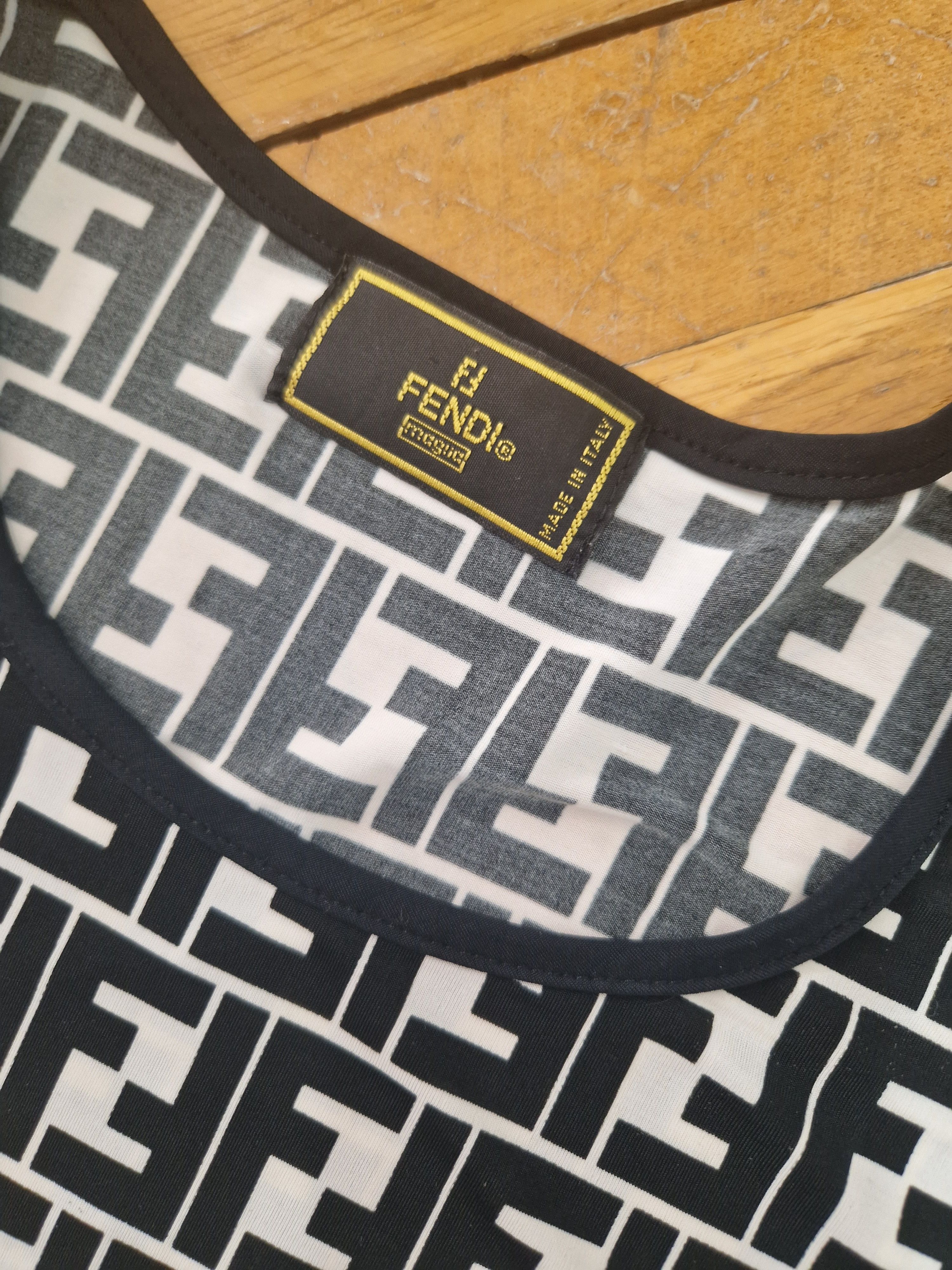 Fendi vintage zucca monogram top