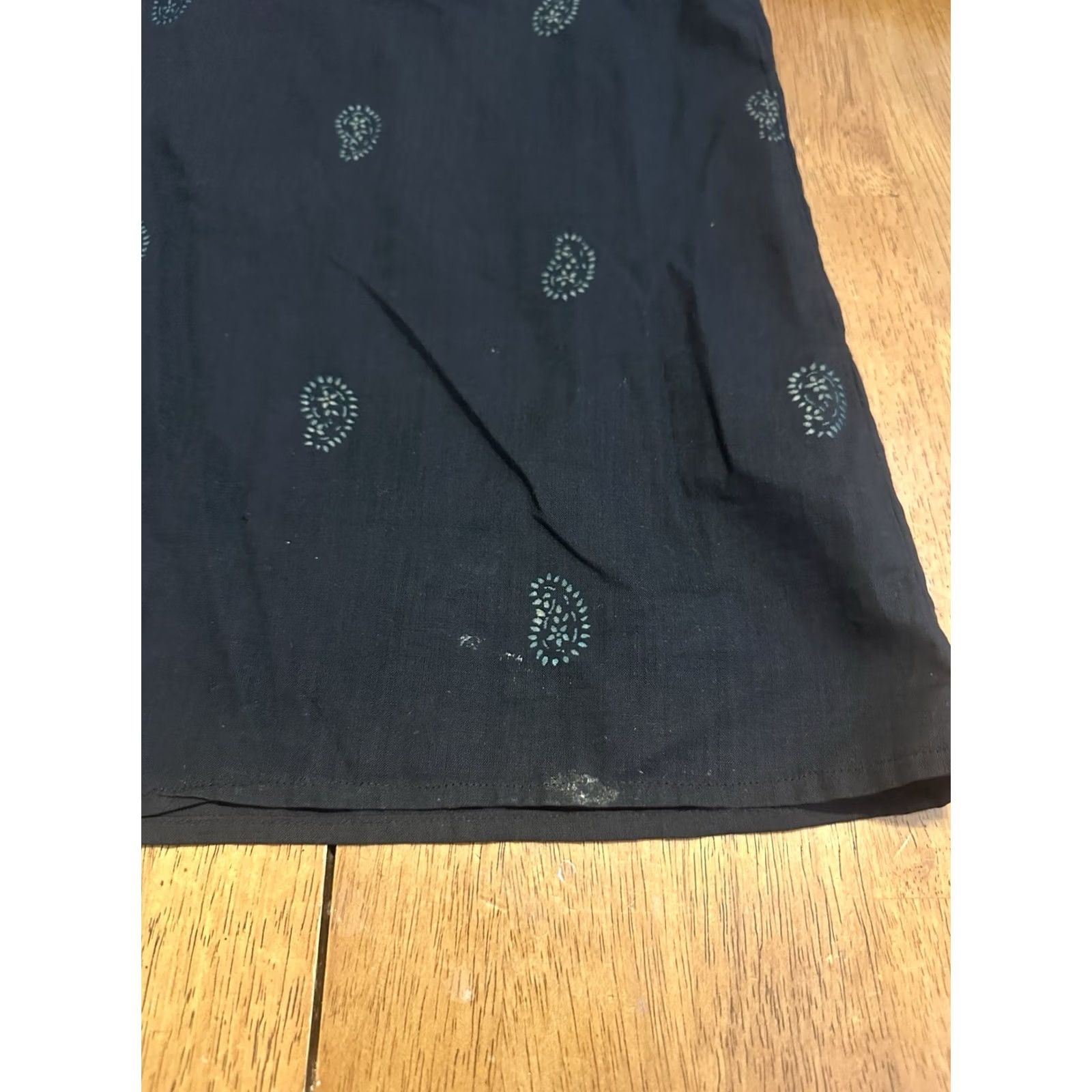 Vintage VINTAGE Desireé Blouse Top 38 Black India Polka Dot Lace Bow 80s Retro Womens Size XS / US 0-2 / IT 36-38 - 2 Thumbnail