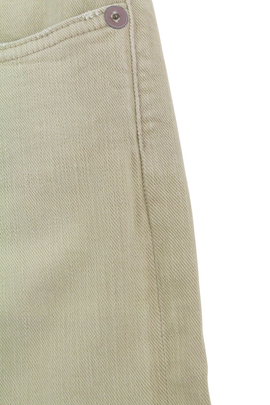 R13 BOY STRAIGHT 29 Khaki Stretch Faded Ankle Casual 86283 Size 29" - 13 Thumbnail