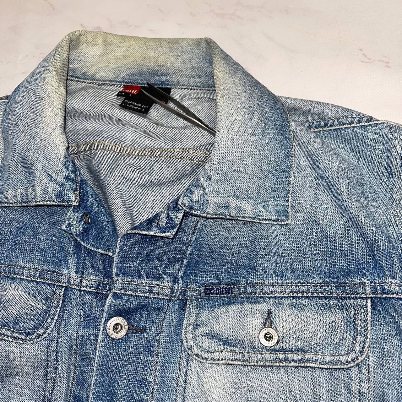 Diesel vintage x streatwear Diesel Jeans Denim Jacket Size US L / EU 52-54 / 3 - 4 Thumbnail