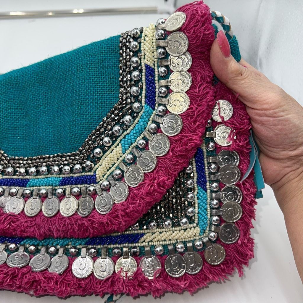 Other Ethnic Boho Colorful Beaded Bag Size ONE SIZE - 2 Thumbnail