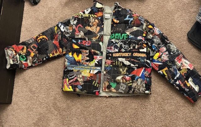 Asspizza × Kentucky Boy Tyler T Shirt Patchwork Jacket - KentuckyBoyTyler/Dogma Size US M / EU 48-50 / 2 - 4 Thumbnail