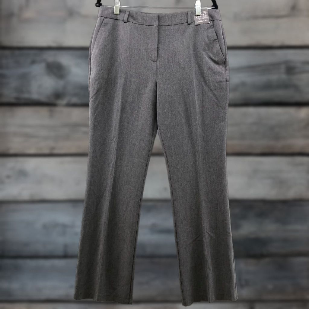 Sears Sears Dress Pants Gray High Rise Bootcut Womens 10 Polyester Blend Workwear Formal Clothing Pants Size 32" / US 10 / IT 46 - 1 Thumbnail