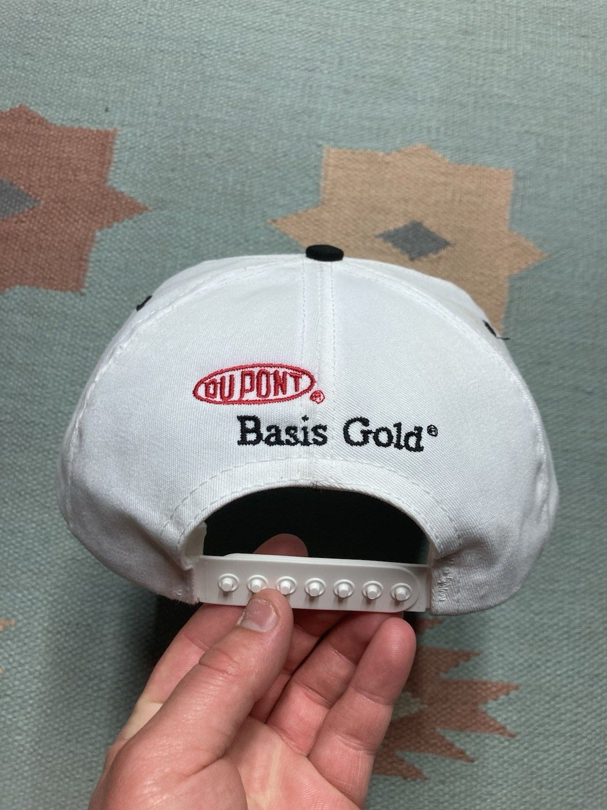 Vintage SnapBack hat dupont basis gold scuba snorkel farm USA made Size ONE SIZE - 5 Thumbnail