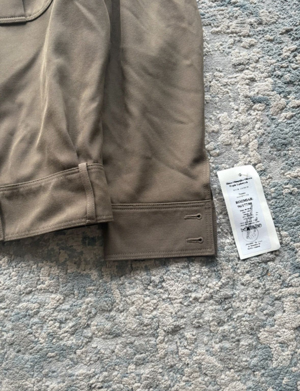 Other BOXY Vintage Military Jacket Cropped 90s Polizei Size US S / EU 44-46 / 1 - 5 Thumbnail