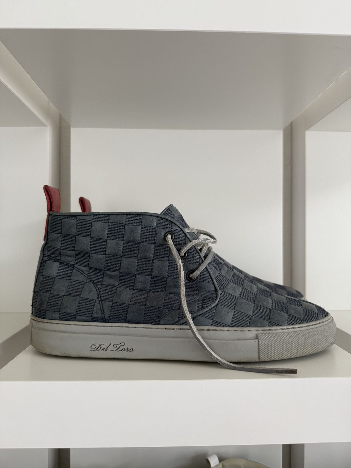 Del Toro × Vintage Del Toro Chukka Boot Navy Leather sneakers Size US 9 / EU 42 - 3 Thumbnail