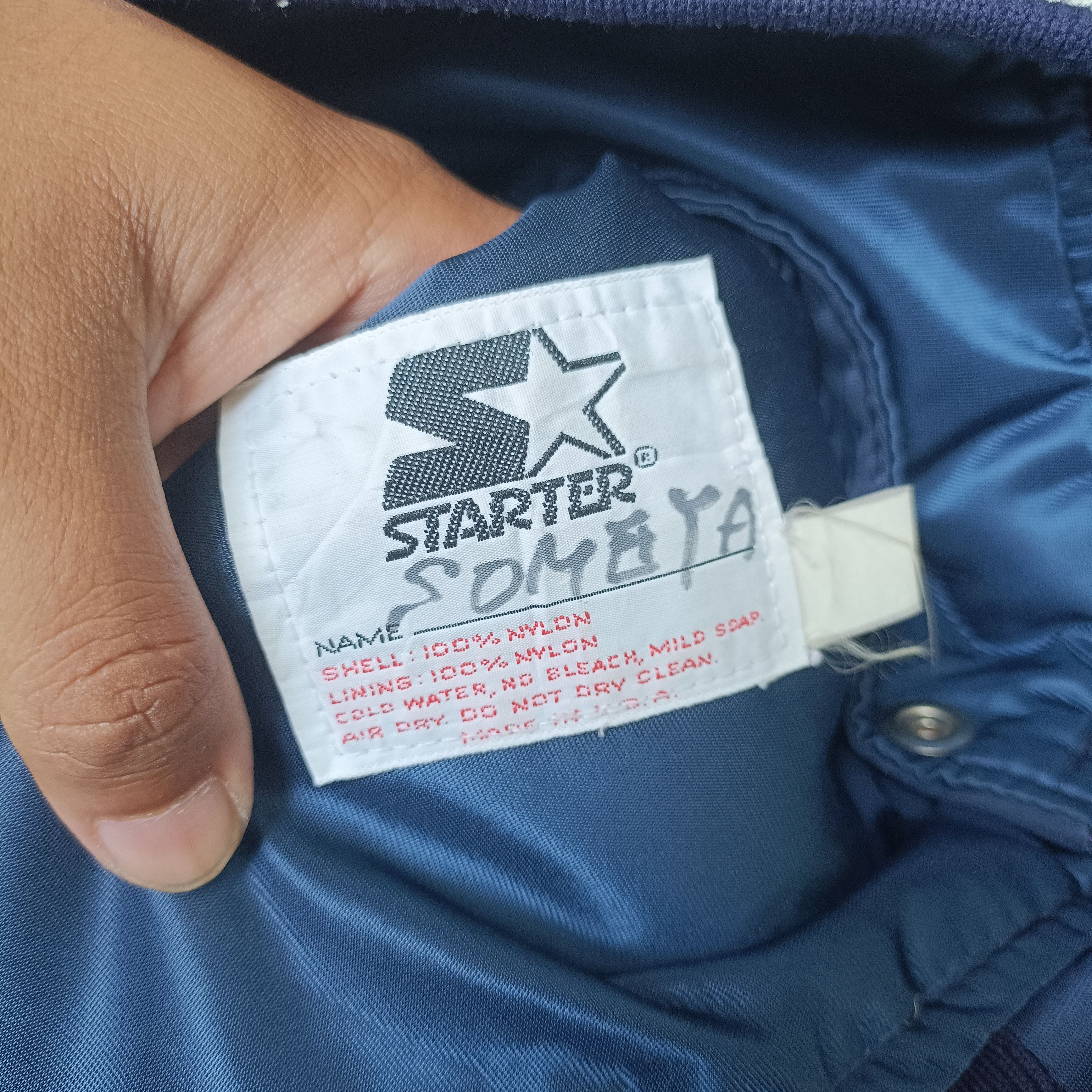 New York Yankees Vintage MLB New York Yankees By starter Baseball Jacket Size US M / EU 48-50 / 2 - 7 Thumbnail